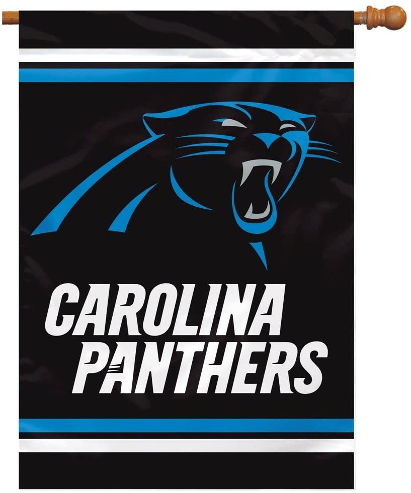 Carolina Panthers 2-Sided 28-by-40-Inch House Banner