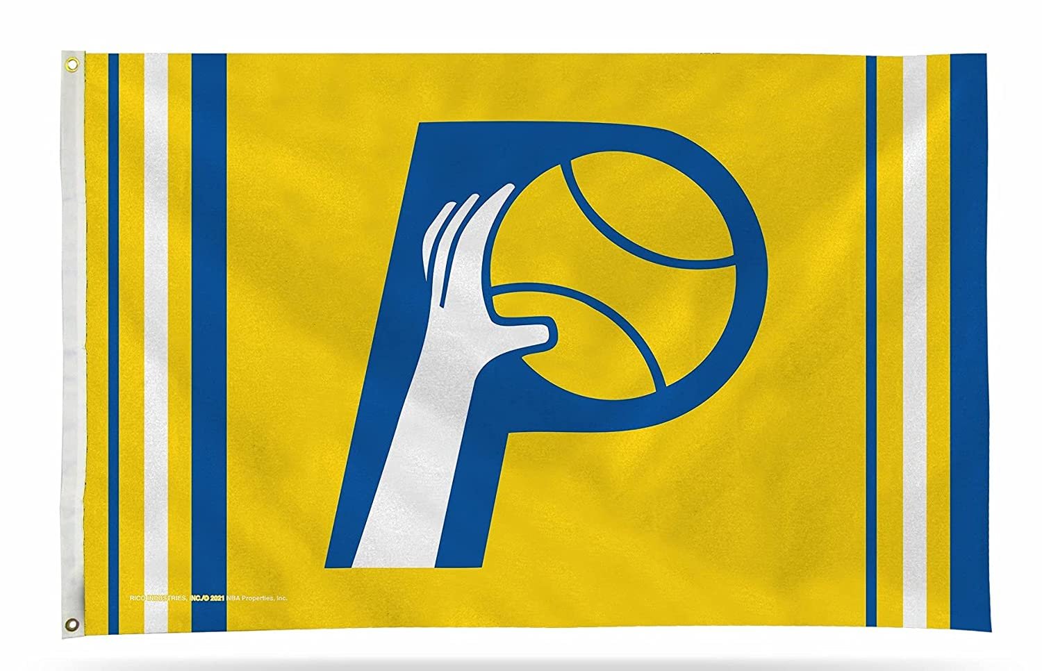 Indiana Pacers Flag Banner 3x5 Retro Design Premium with Metal Grommets Outdoor House Basketball