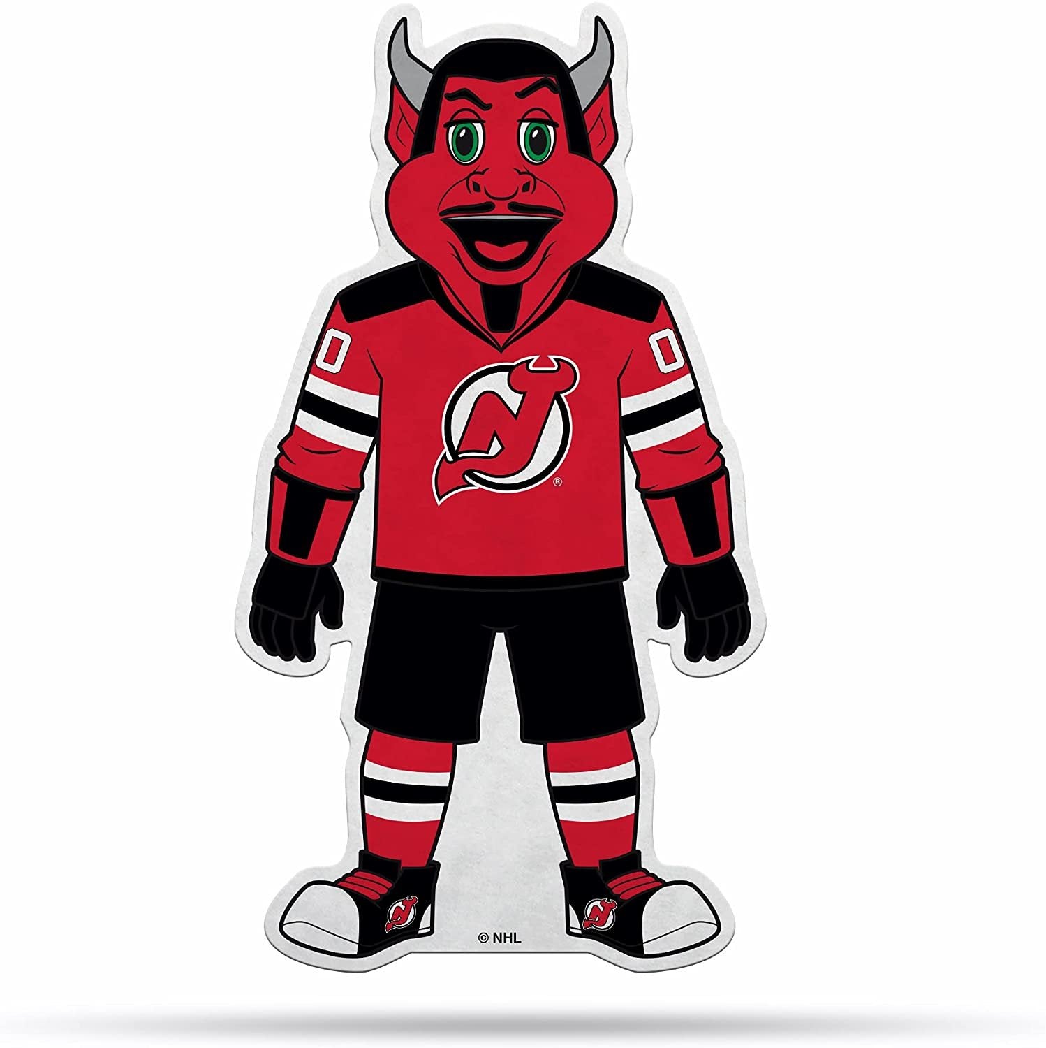 New Jersey Devils MASCOT Design Pennant Soft Felt 18 Inch