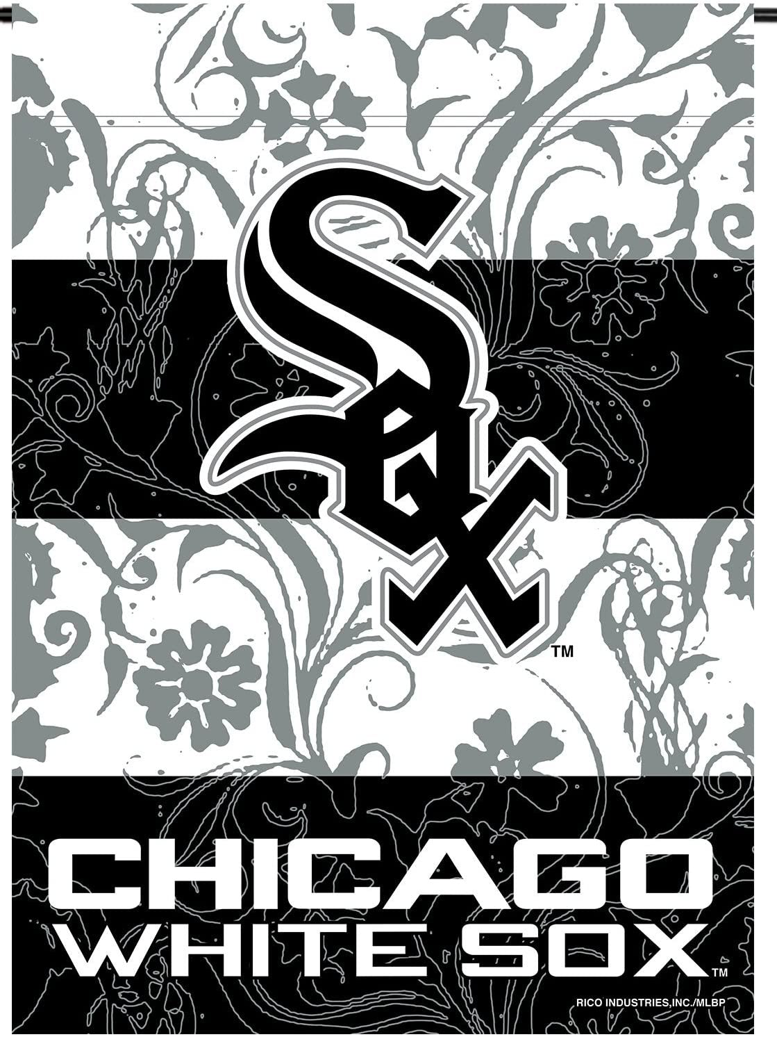 Chicago White Sox Garden Flag Banner, Double Sided, 13x18 Inch