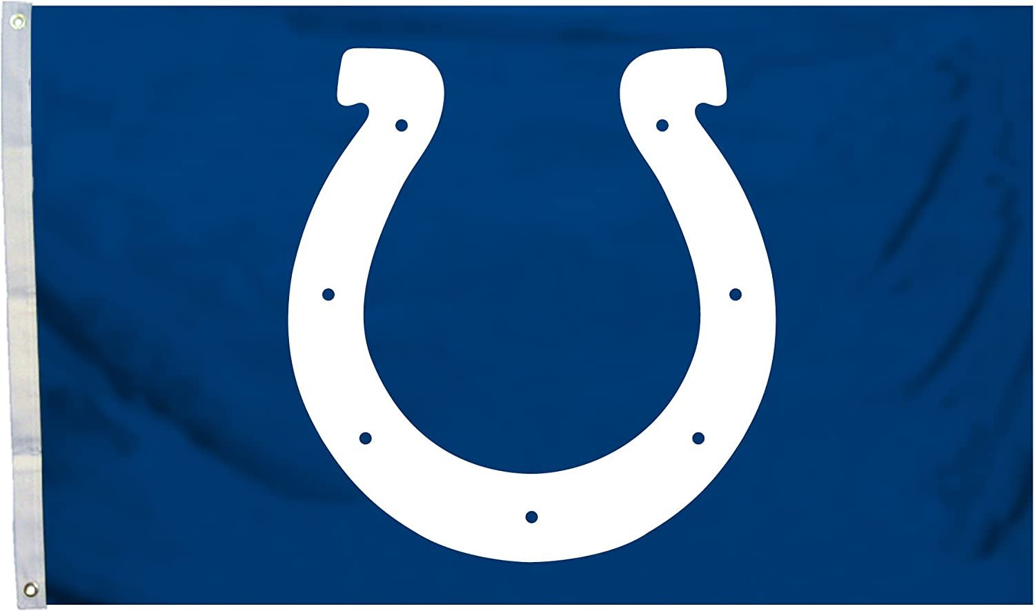 Indianapolis Colts 3x5 Foot Flag Banner, Metal Grommets. Outdoor, Single Sided, Logo Design