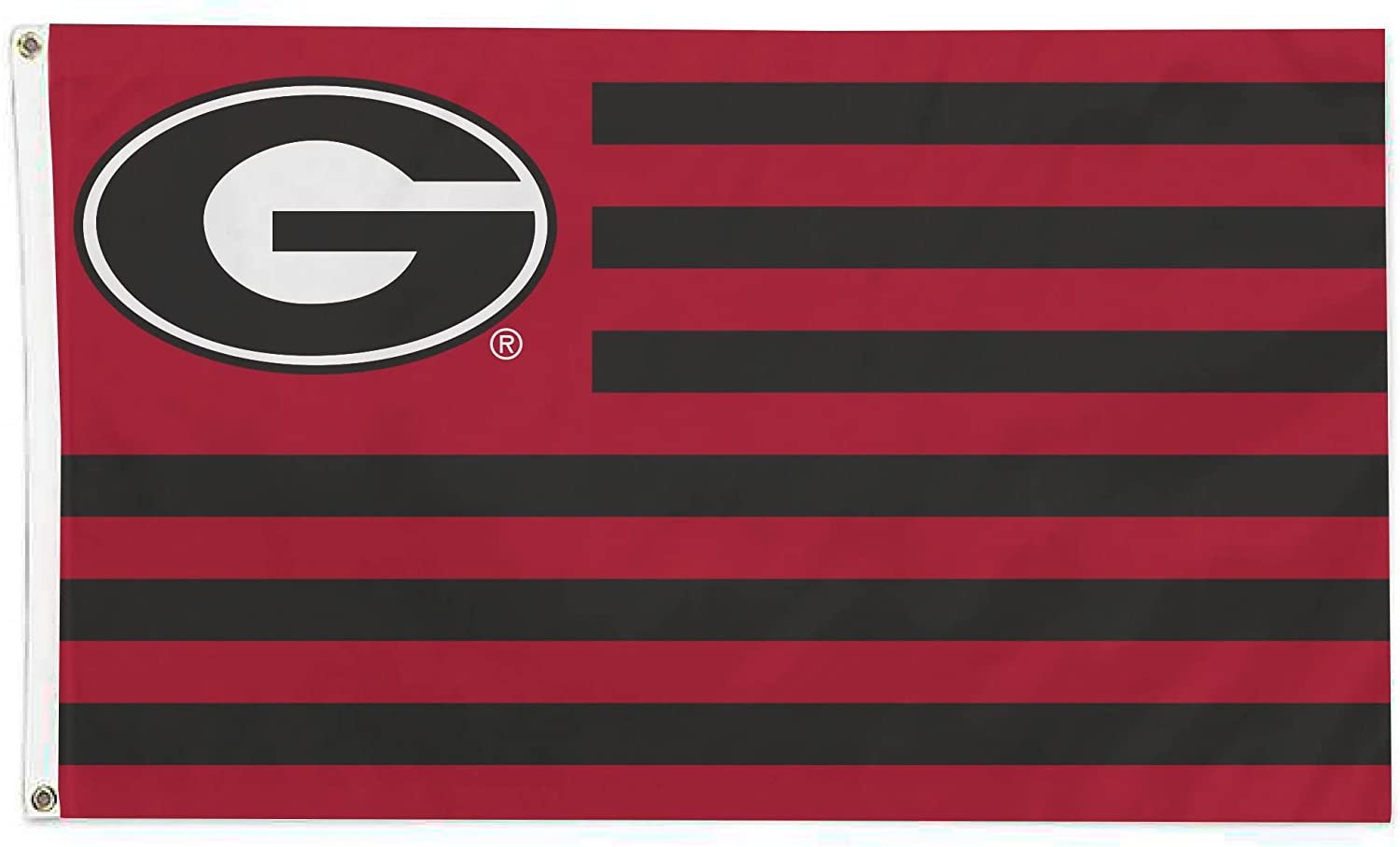 University of Georgia Bulldogs Flag Banner 3x5 Feet Metal Grommets Flag Design