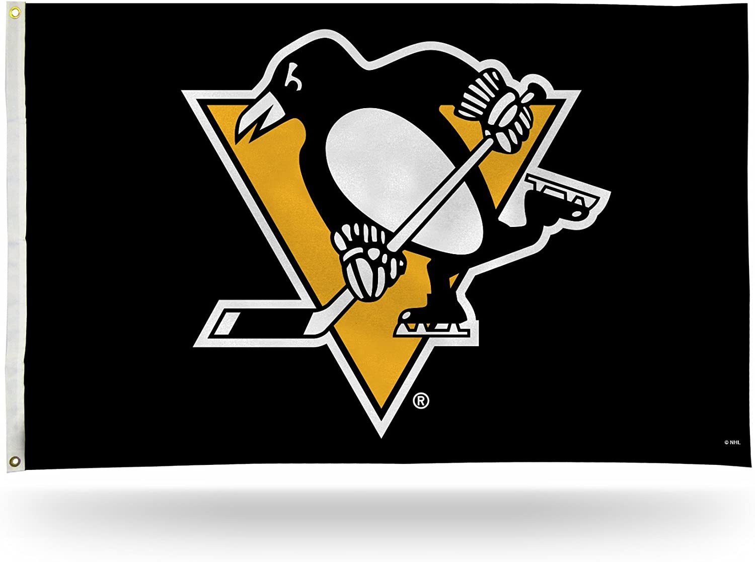 Pittsburgh Penguins 3x5 Feet Premium Flag Banner with Metal Grommets Outdoor