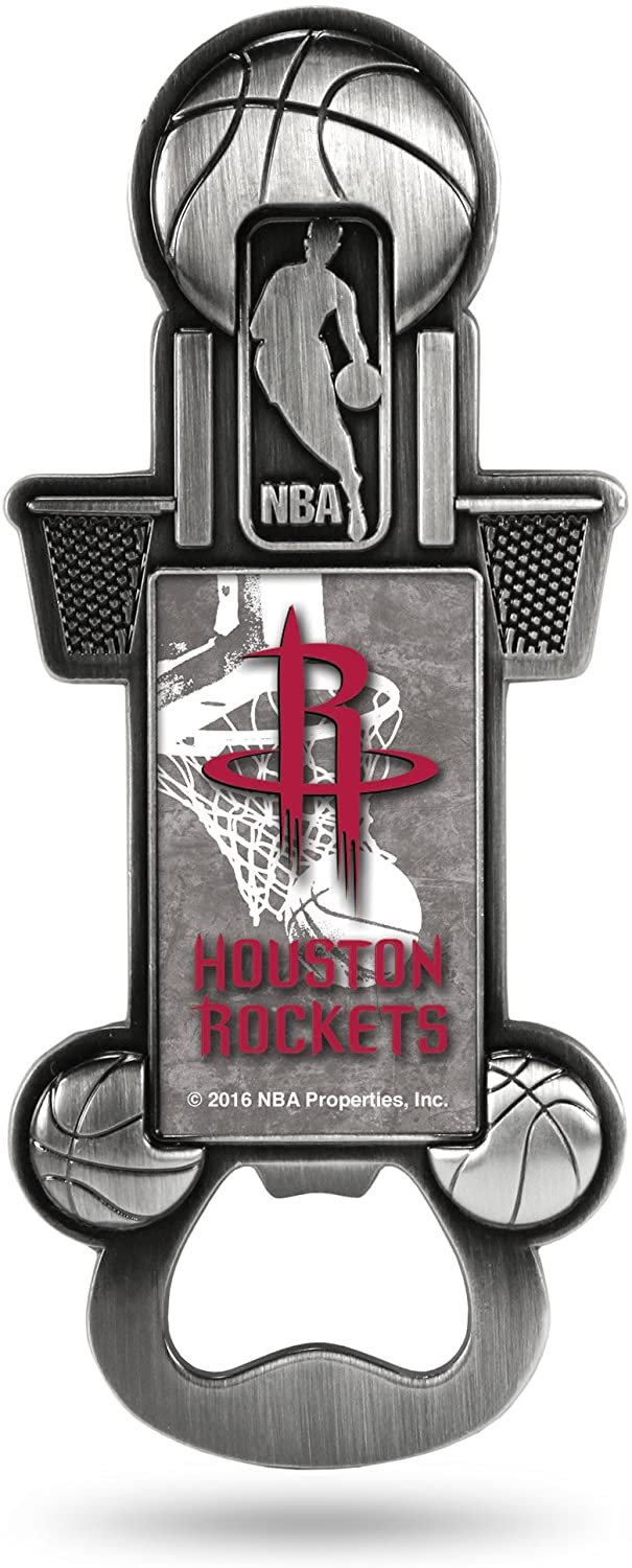 Houston Rockets Magnetic Metal Bottle Opener Party Starter