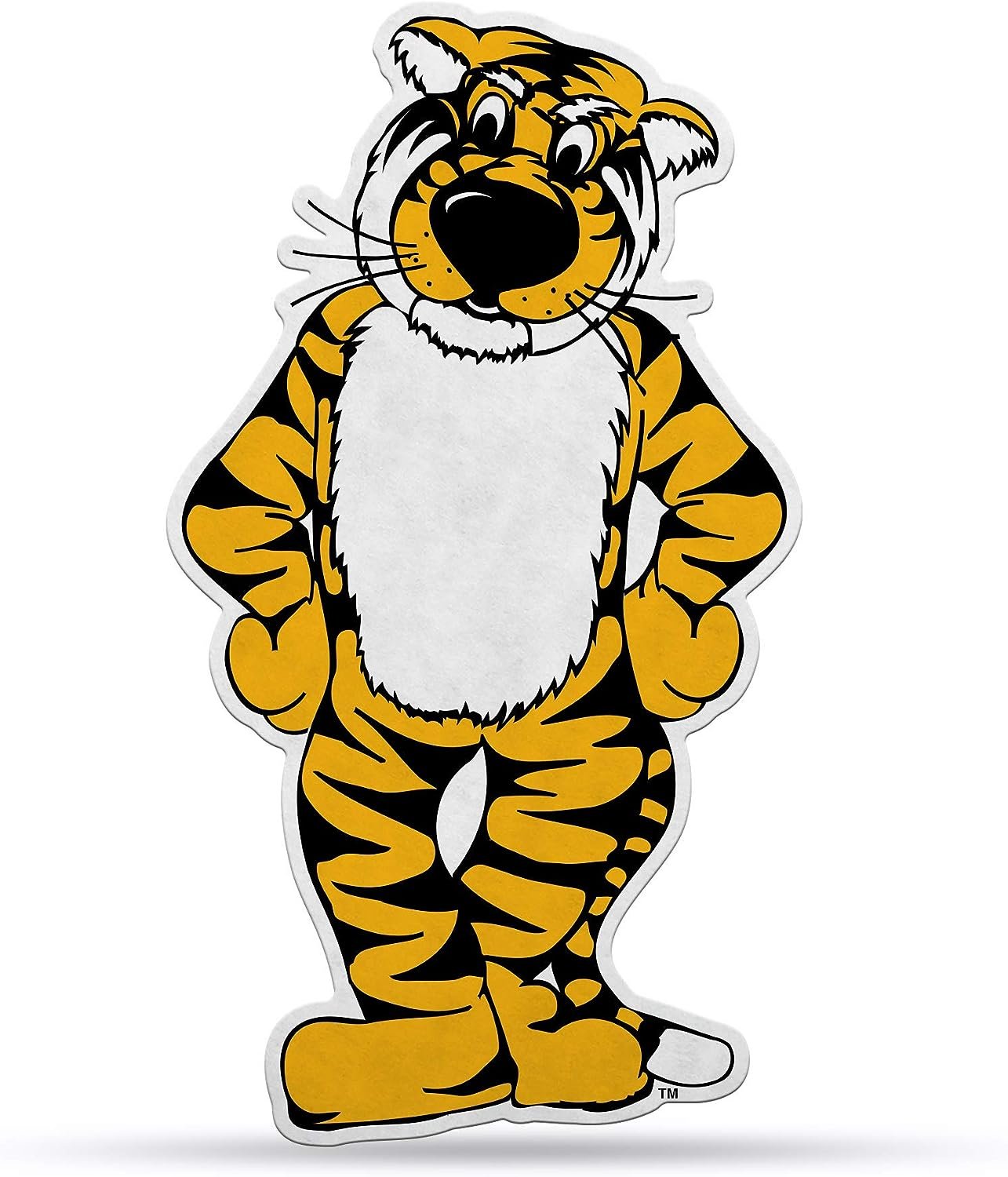 University of Missouri Tigers Soft Felt Wall Pennant, Mascot Design, 18 Inch, Easy to Hang