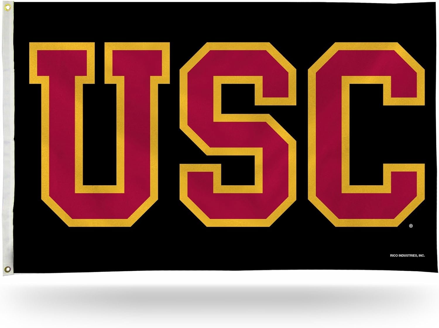 University of Southern California Trojans USC Premium 3x5 Feet Flag Banner Metal Grommets Outdoor Indoor
