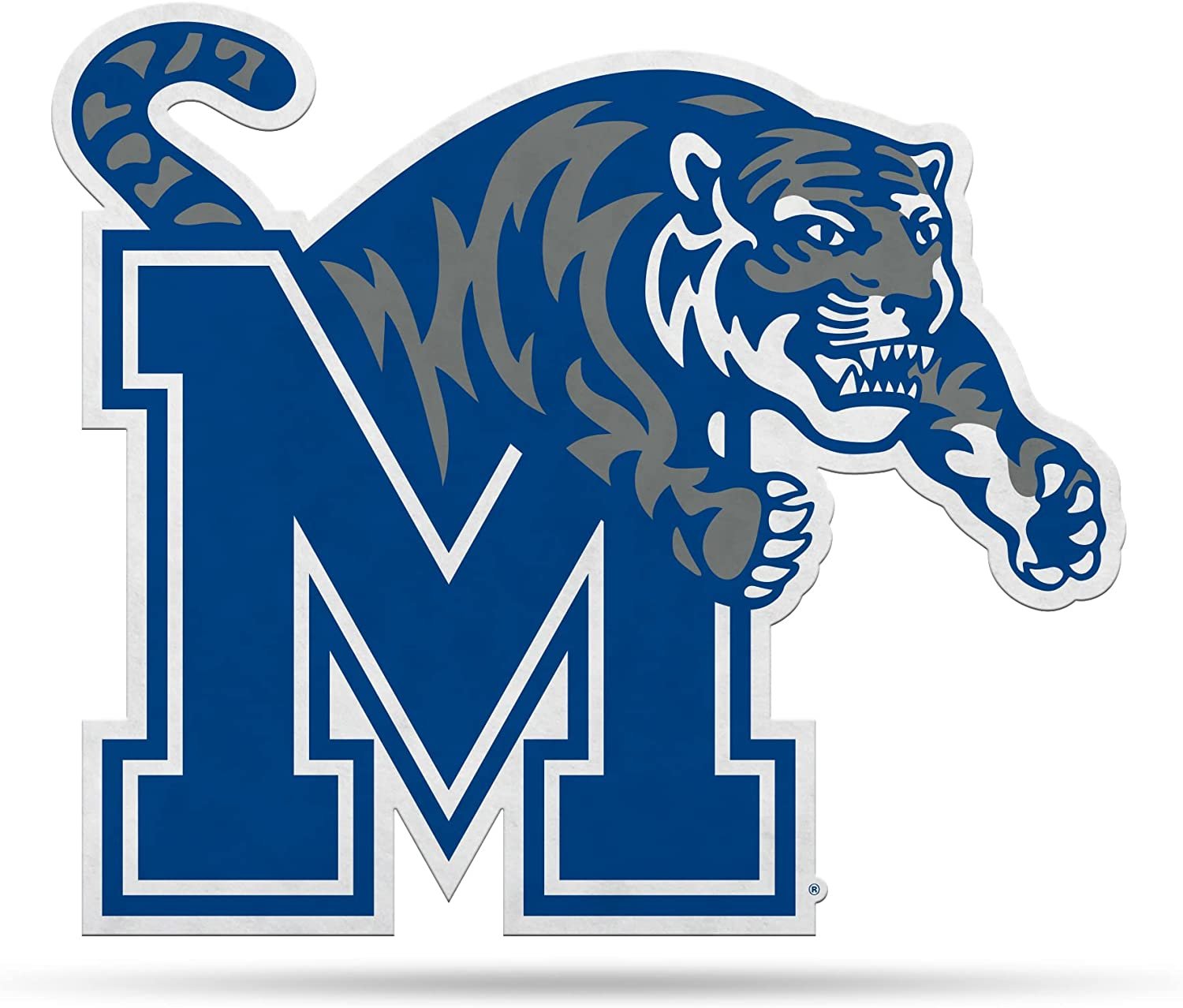 Rico Industries NCAA Memphis Tigers Primary Logo Shape Cut Pennant