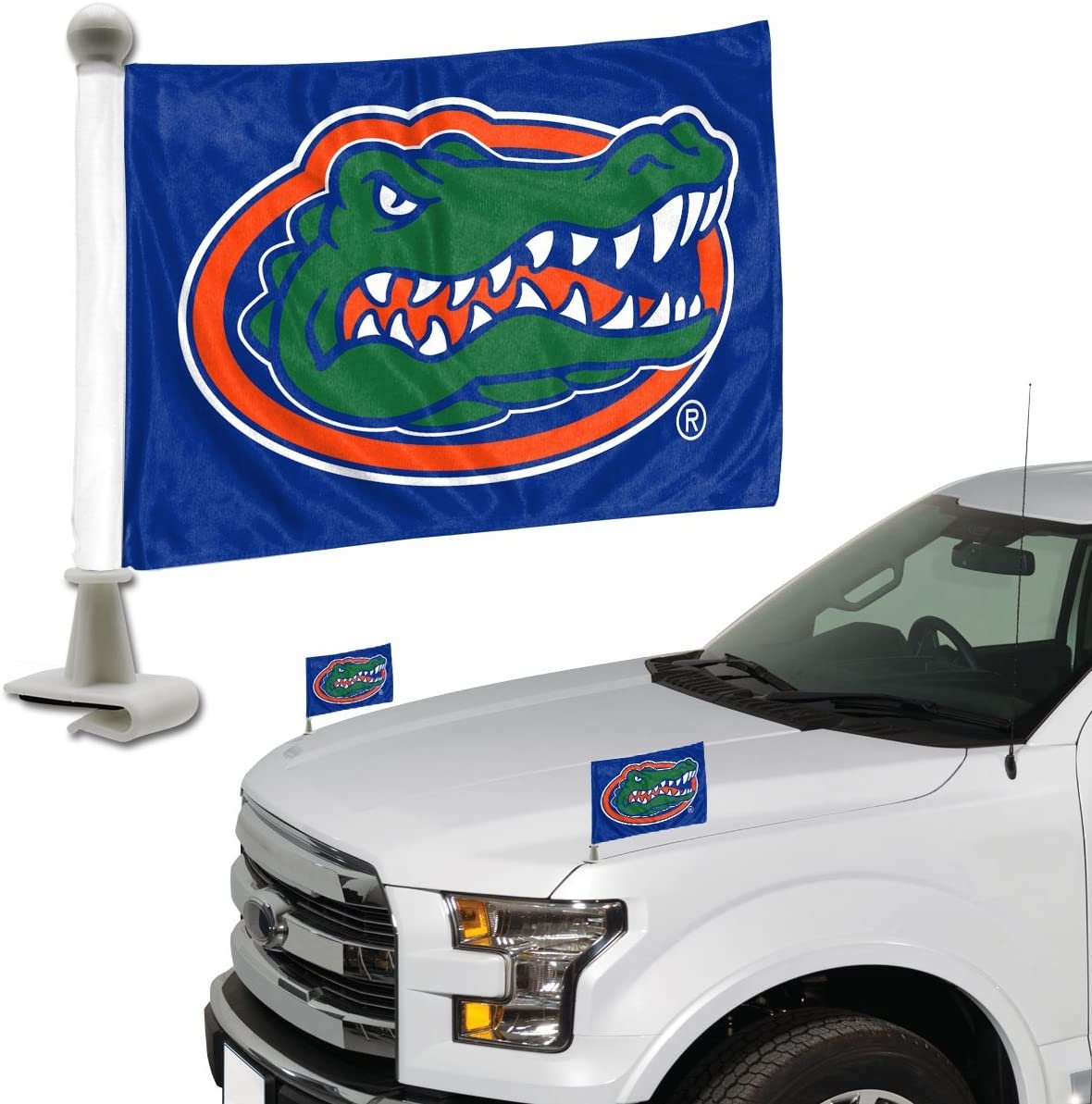 ProMark NCAA Florida Gators Flag Set 2-Piece Ambassador Style, Team Color, One Size
