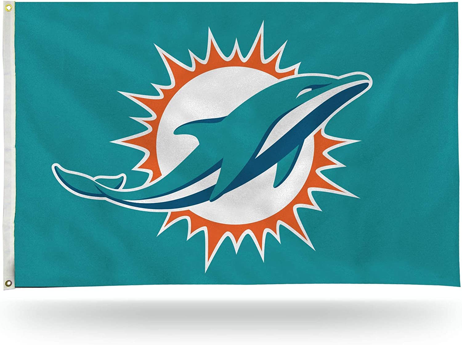 Miami Dolphins Premium 3x5 Foot Flag Banner Metal Grommets Indoor Outdoor