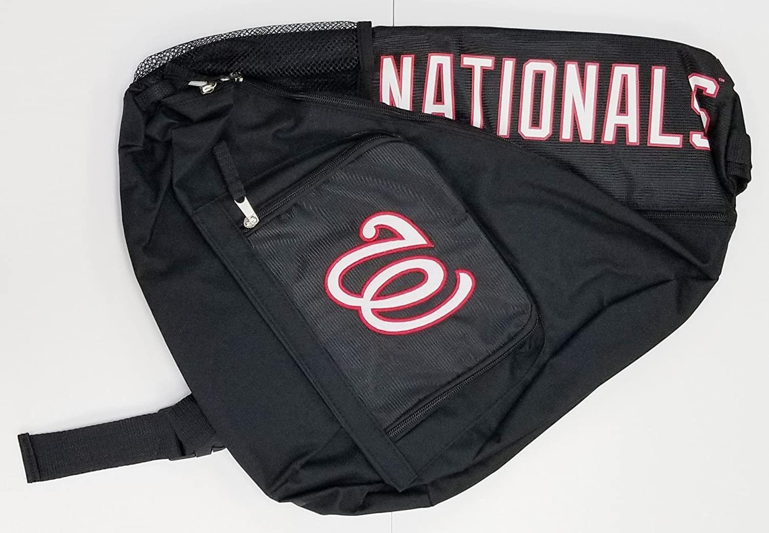 Washington Nationals Premium Backpack Heavy Duty Sling Design Nylon Baseball