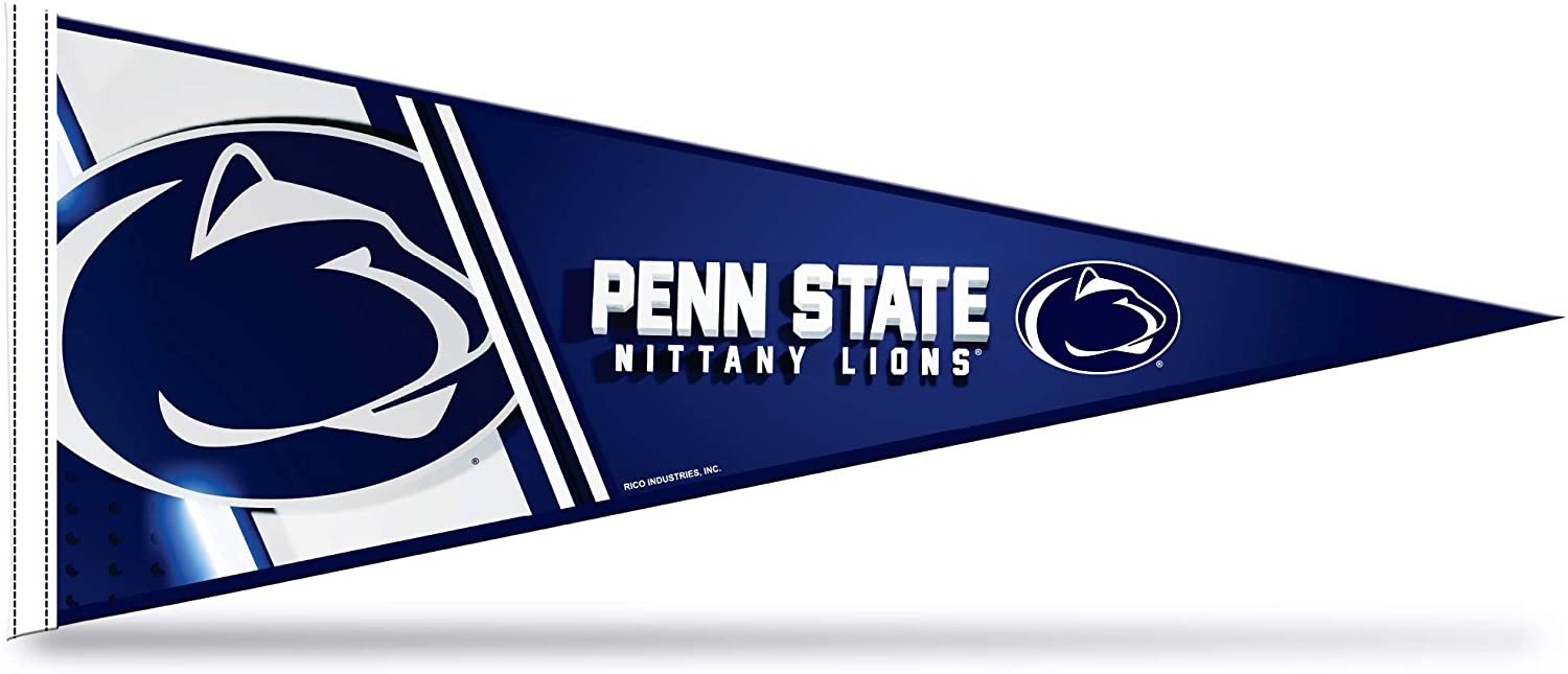 Penn State Nittany Lions Pennant 12x30 Inch Soft Felt University of