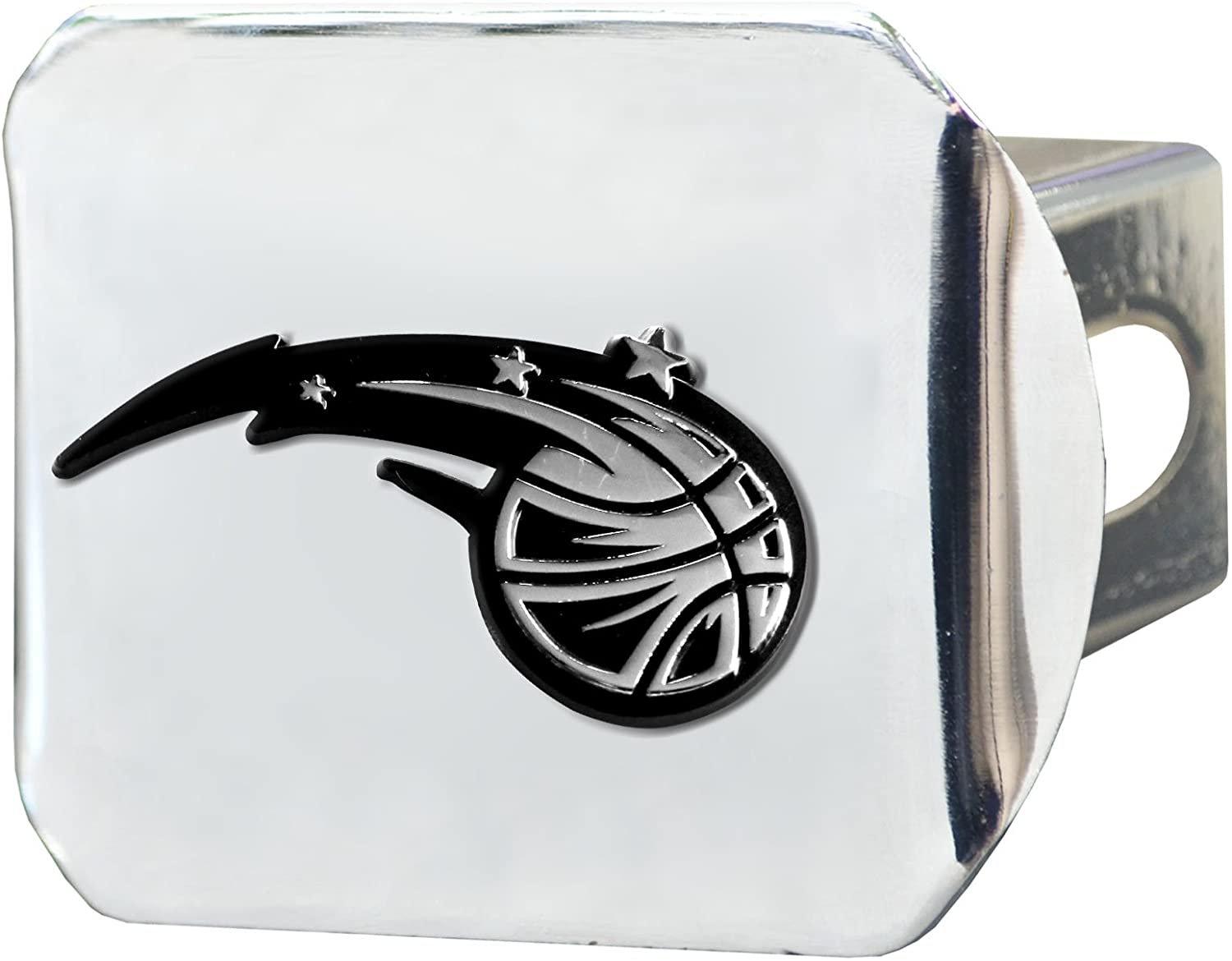 Orlando Magic Hitch Cover Solid Metal with Chrome Metal Emblem 2" Square Type III