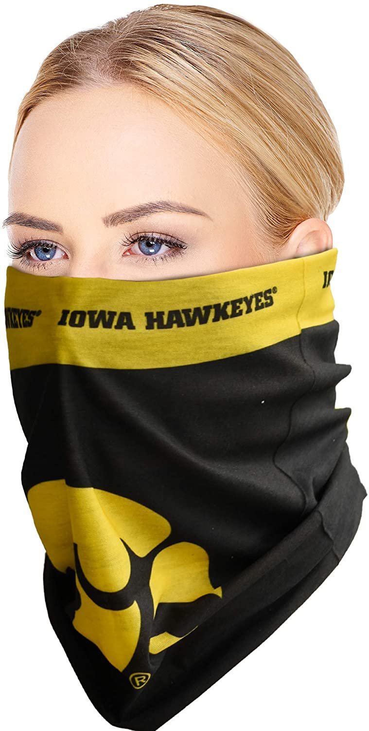University of Iowa Hawkeyes Bandana Superdana Ninja Face Mask Neck Gaiter