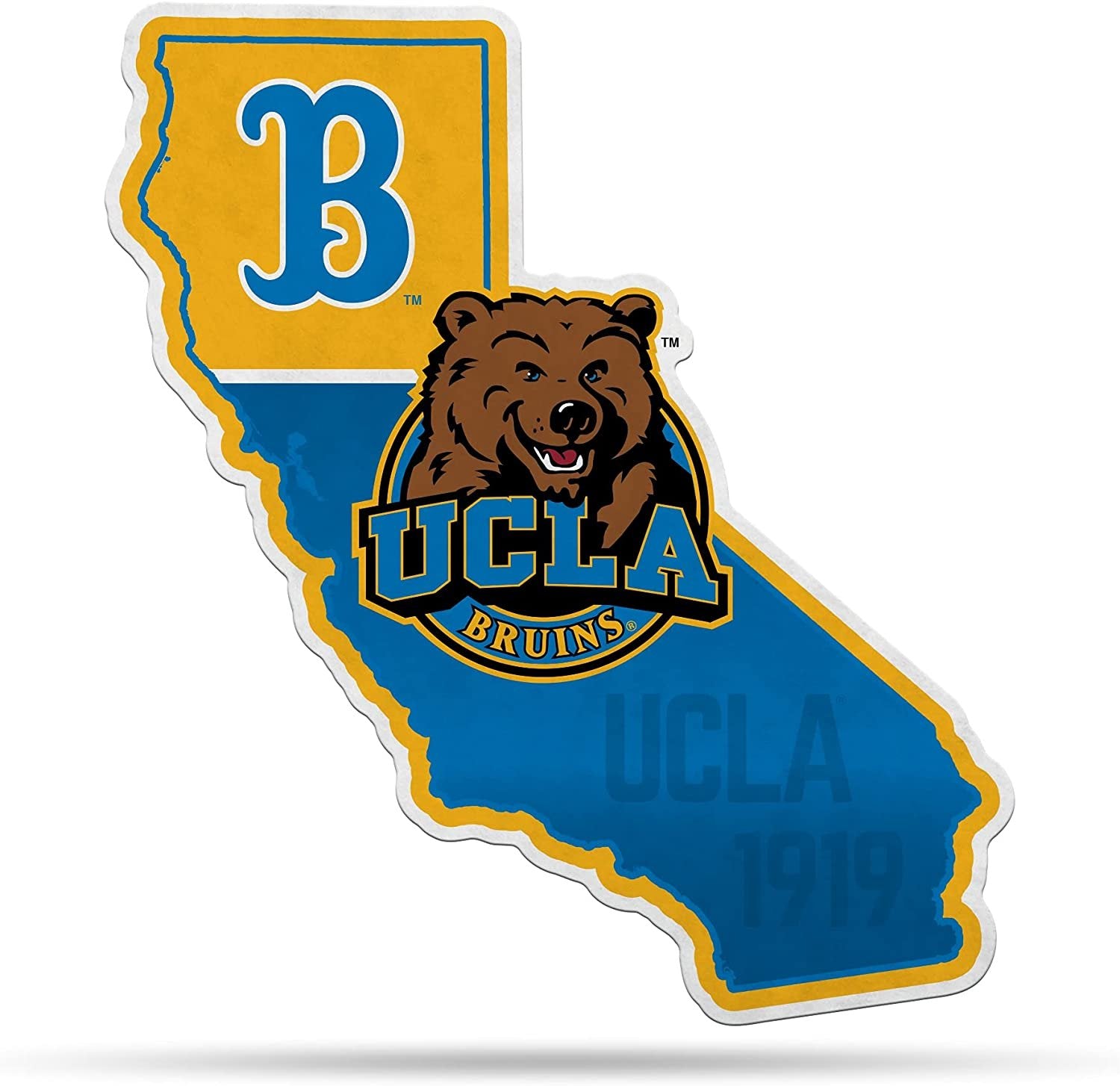 UCLA Bruins Pennant State Shape 18 Inch Soft Felt University of