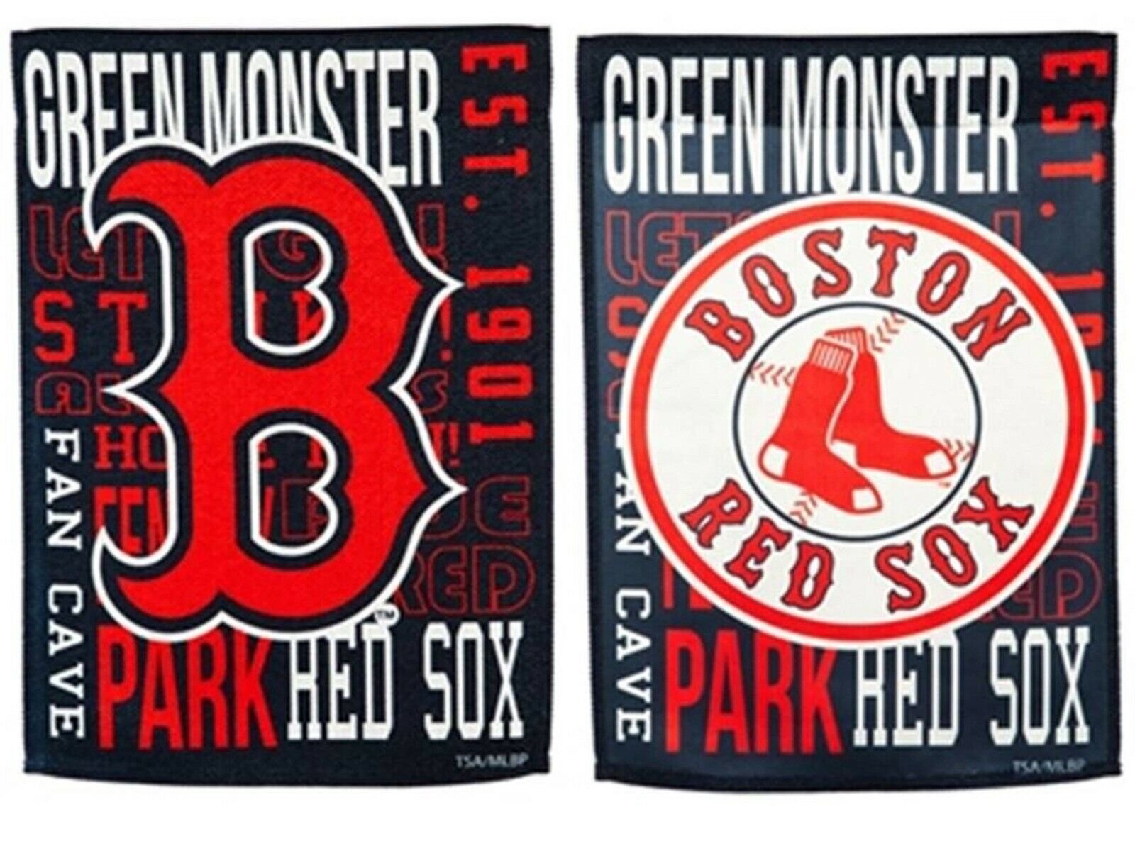 Boston Red Sox Premium Garden Flag Banner, Double Sided, Fan Rules, 13x18 Inch
