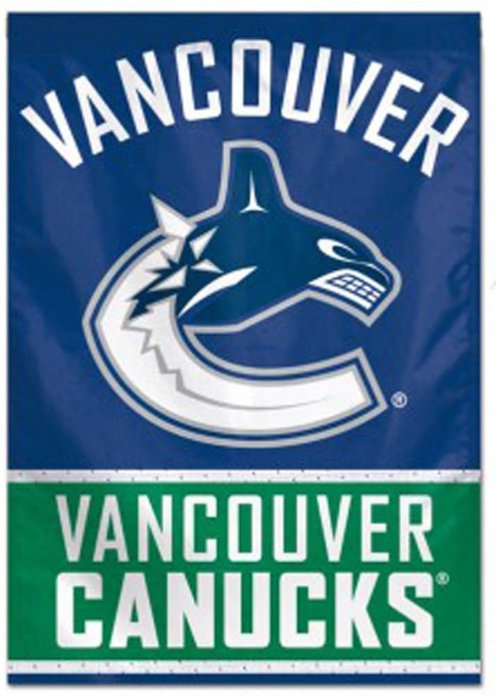 Vancouver Canucks 2-Sided Vertical Banner Flag