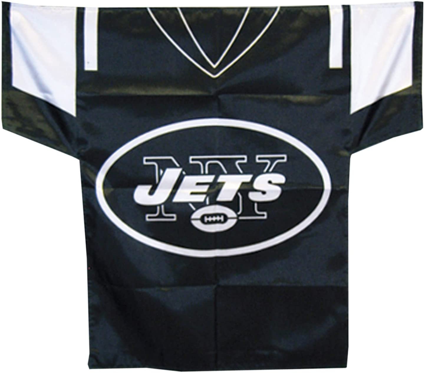 New York Jets Premium 2-Sided Banner Flag, Jersey Design, 30x34 Inch
