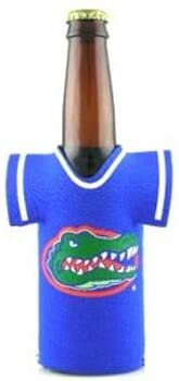 University of Florida Gators 16oz Drink Bottle Cooler Insulated Neoprene Beverage Holder, Team Jersey Design