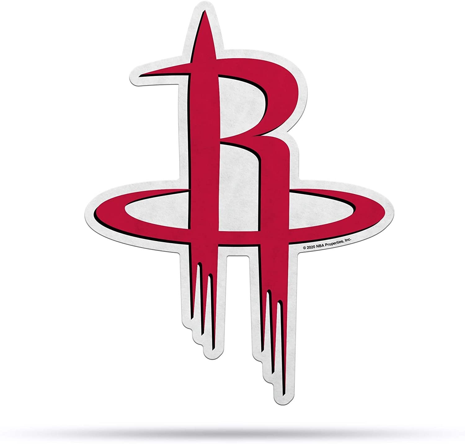 Houston Rockets Pennant Primary Logo 18 Inch Soft Felt