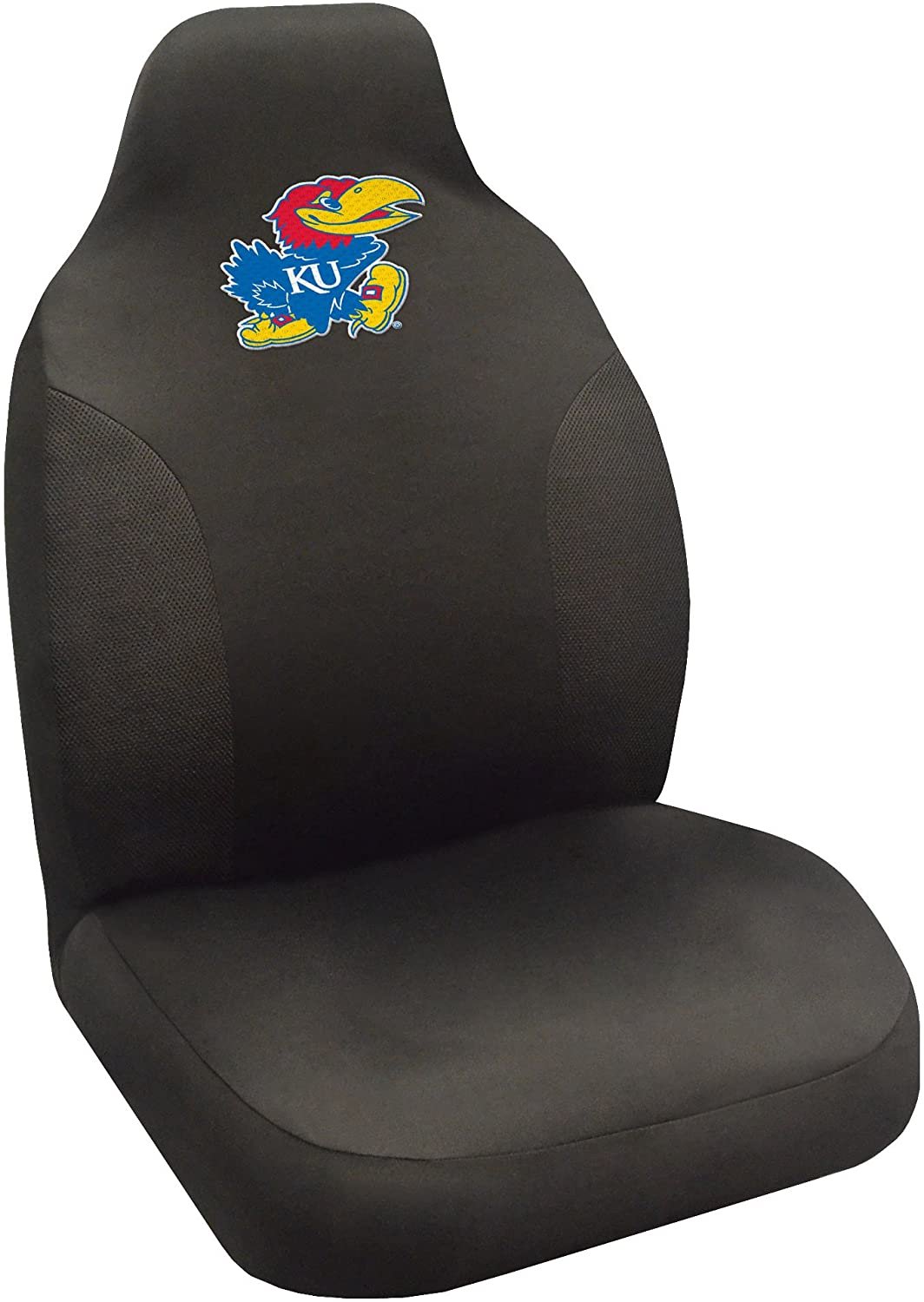 FANMATS - 15092 NCAA University of Kansas Jayhawks Polyester Seat Cover 20"x48"