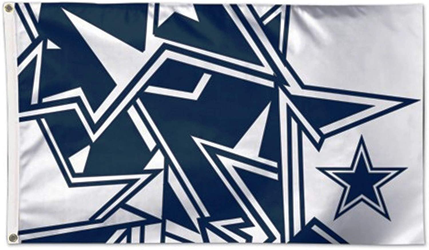 Dallas Cowboys Premium 3x5 Feet Flag Banner, Xfit Design, Metal Grommets, Outdoor Use, Single Sided