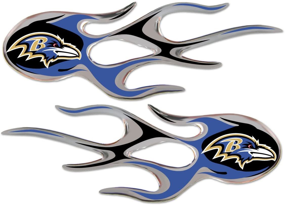 Baltimore Ravens Micro Flames Graphics