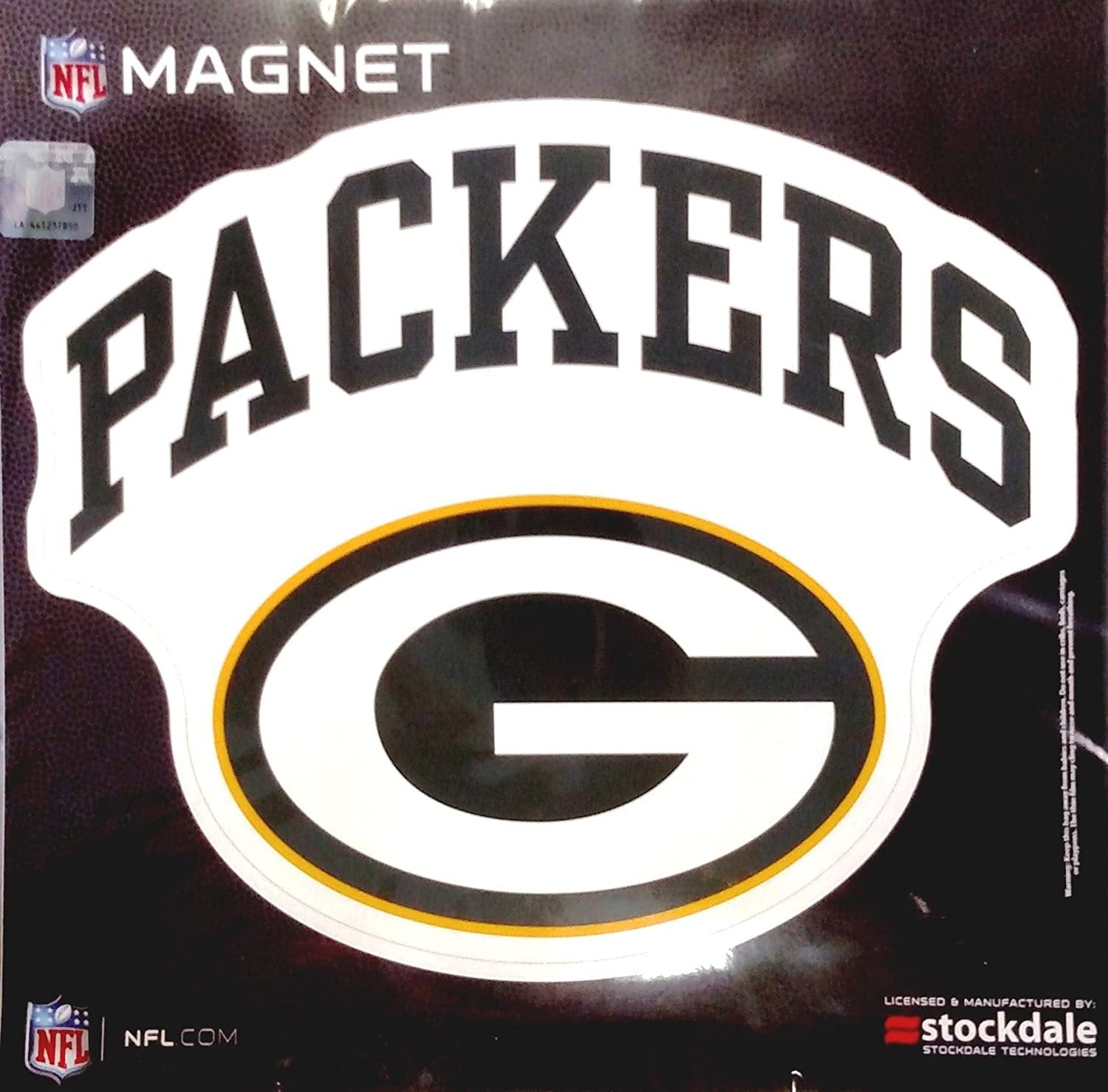 Green Bay Packers Arch Style Logo 12" Magnet Heavy Duty Auto Home NFL Football