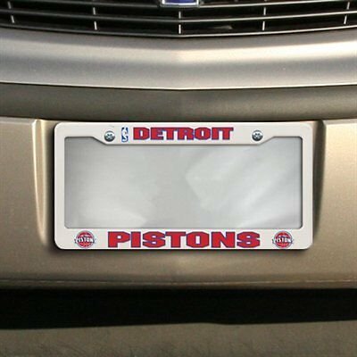 Detroit Pistons Plastic License Plate Tag Frame Cover NBA Basketball