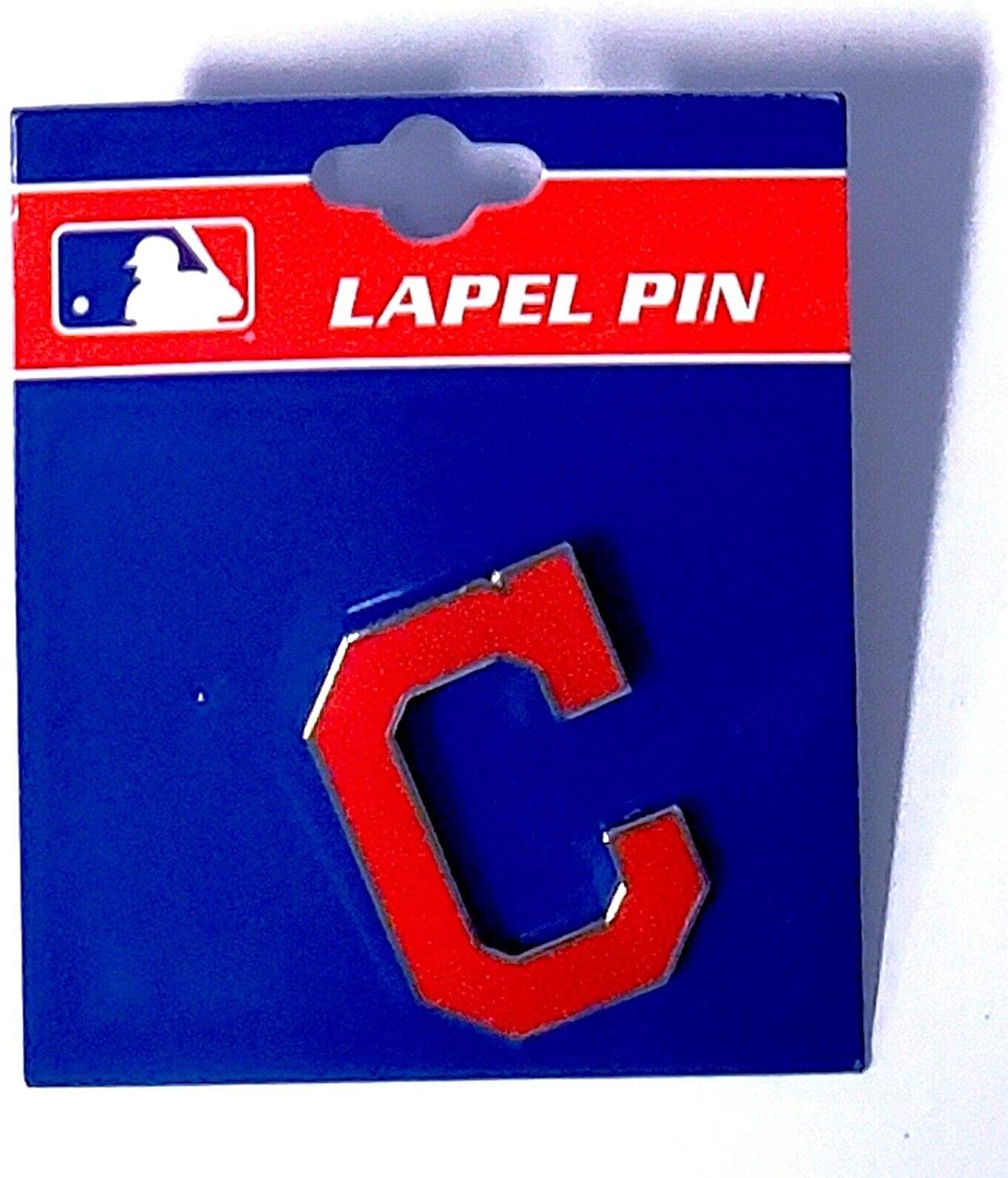 Cleveland Indians Guardians Retro C-Logo Premium Metal Pin, Lapel Hat Tie, Push Pin Backing
