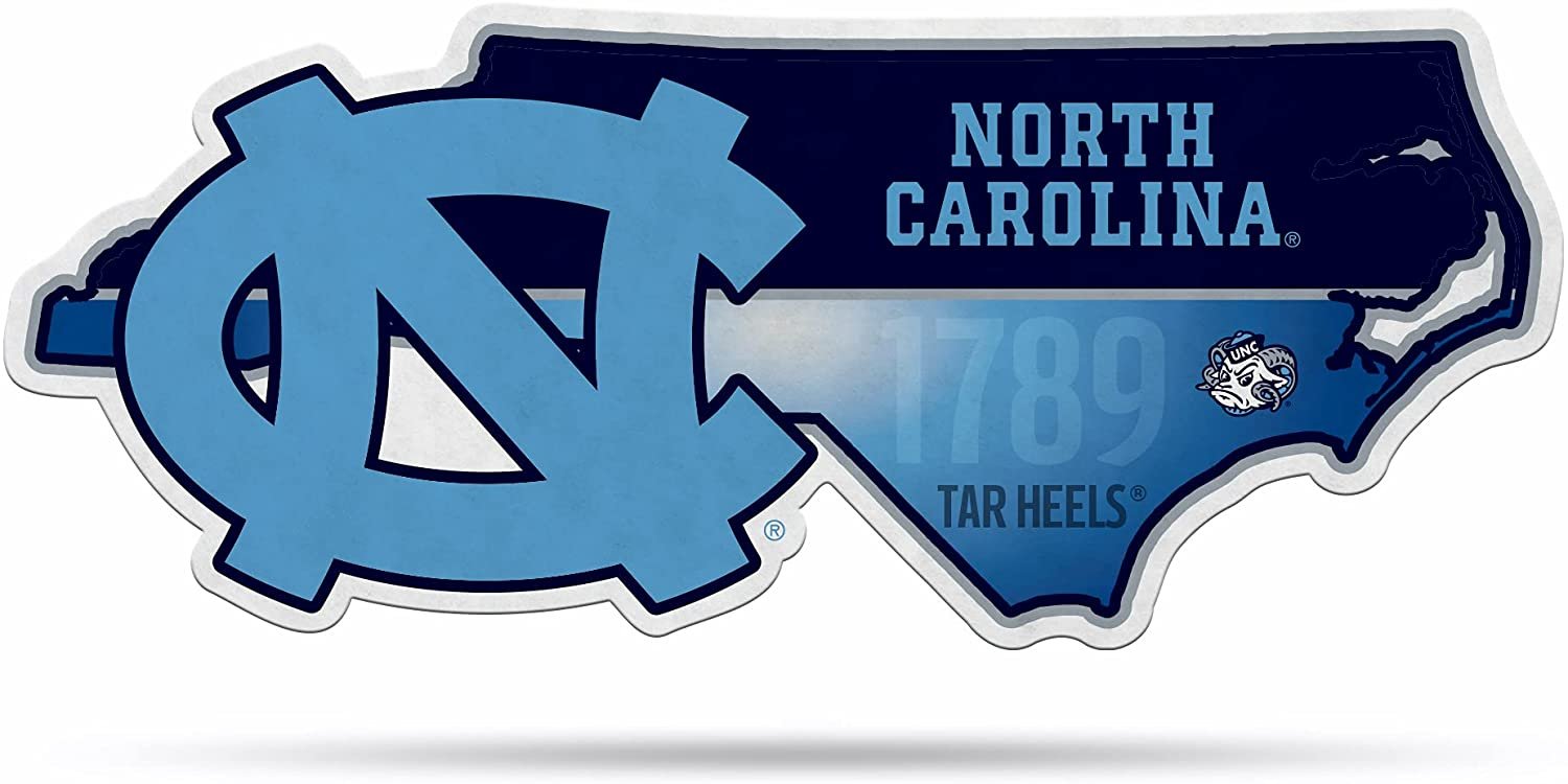 North Carolina Tar Heels Pennant State Shape 18 Inch Soft Felt University of