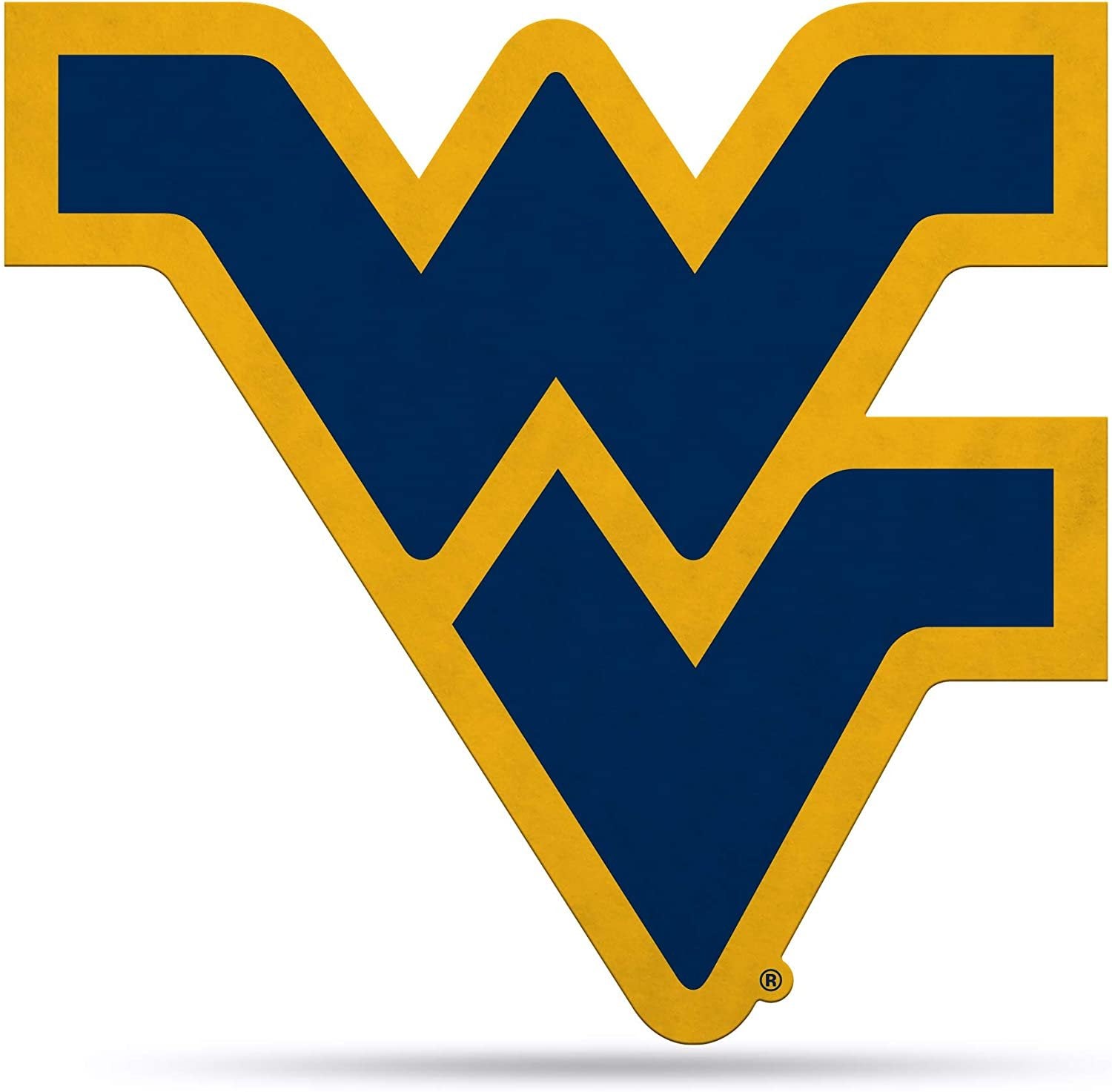 West Virginia Mountaineers Pennant Primary Logo 18 Inch Soft Felt University of