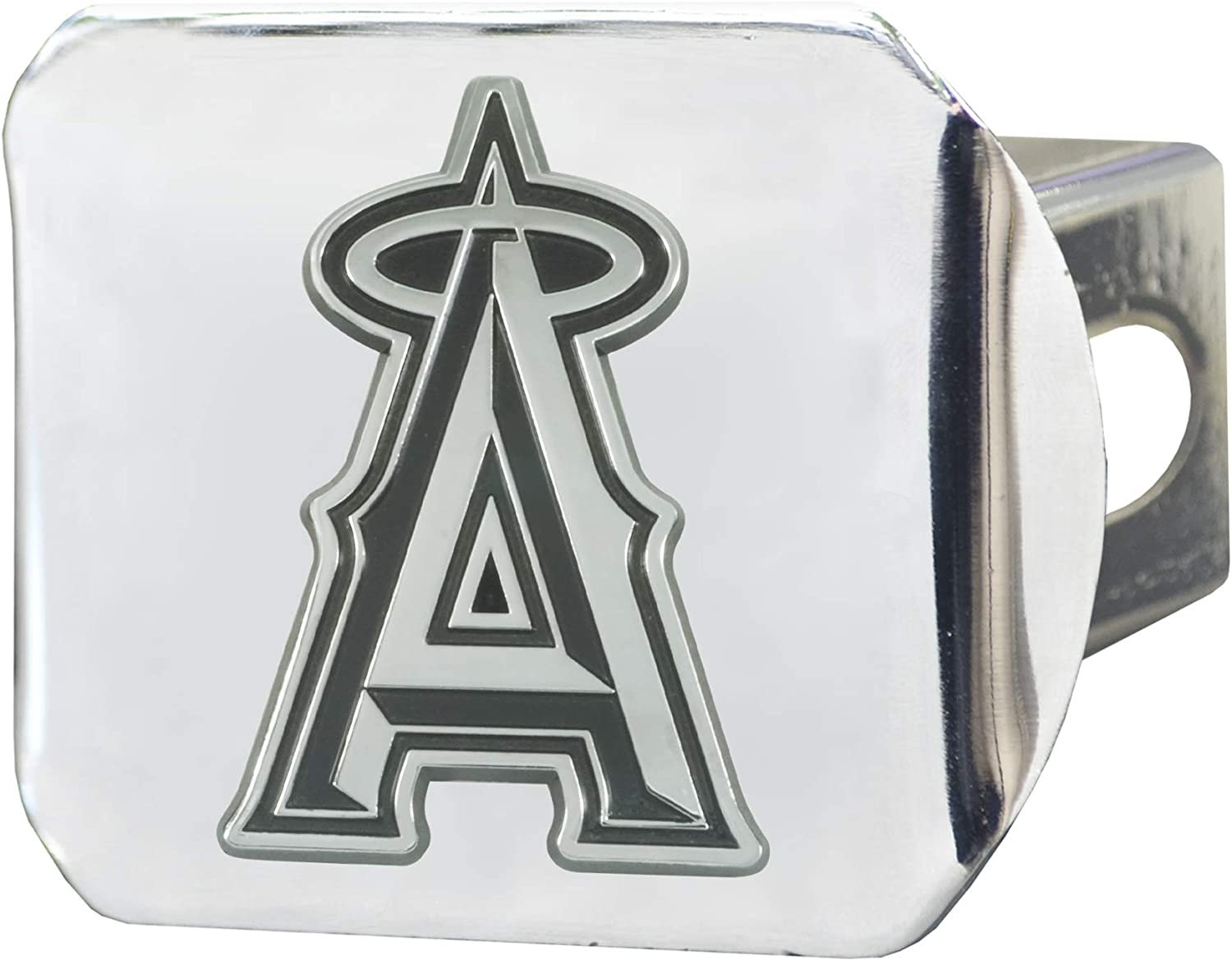 Los Angeles Angels Hitch Cover Solid Metal with Raised Chrome Metal Emblem 2" Square Type III