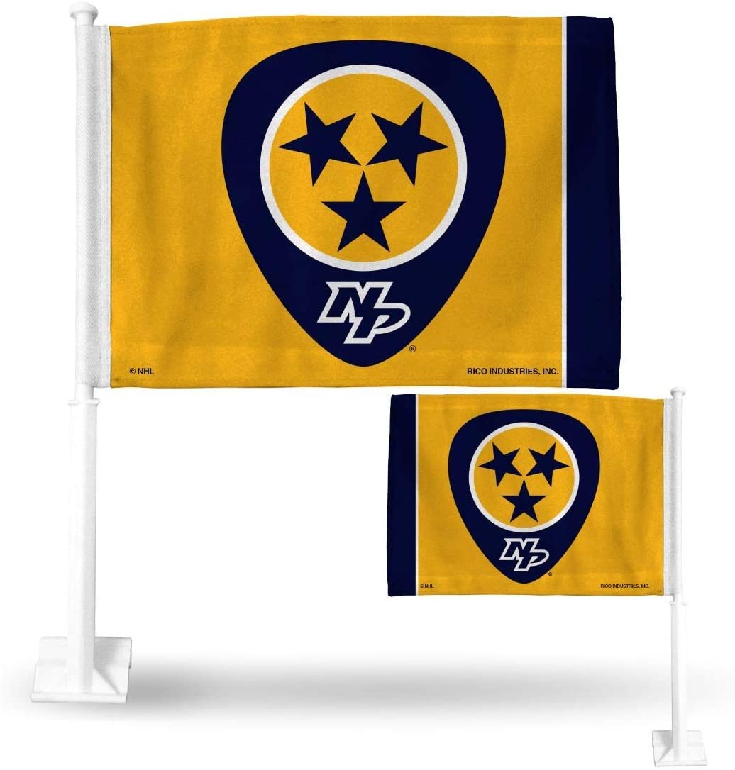 Rico Industries Nashville Predators - Tn State Flag - Car Flag
