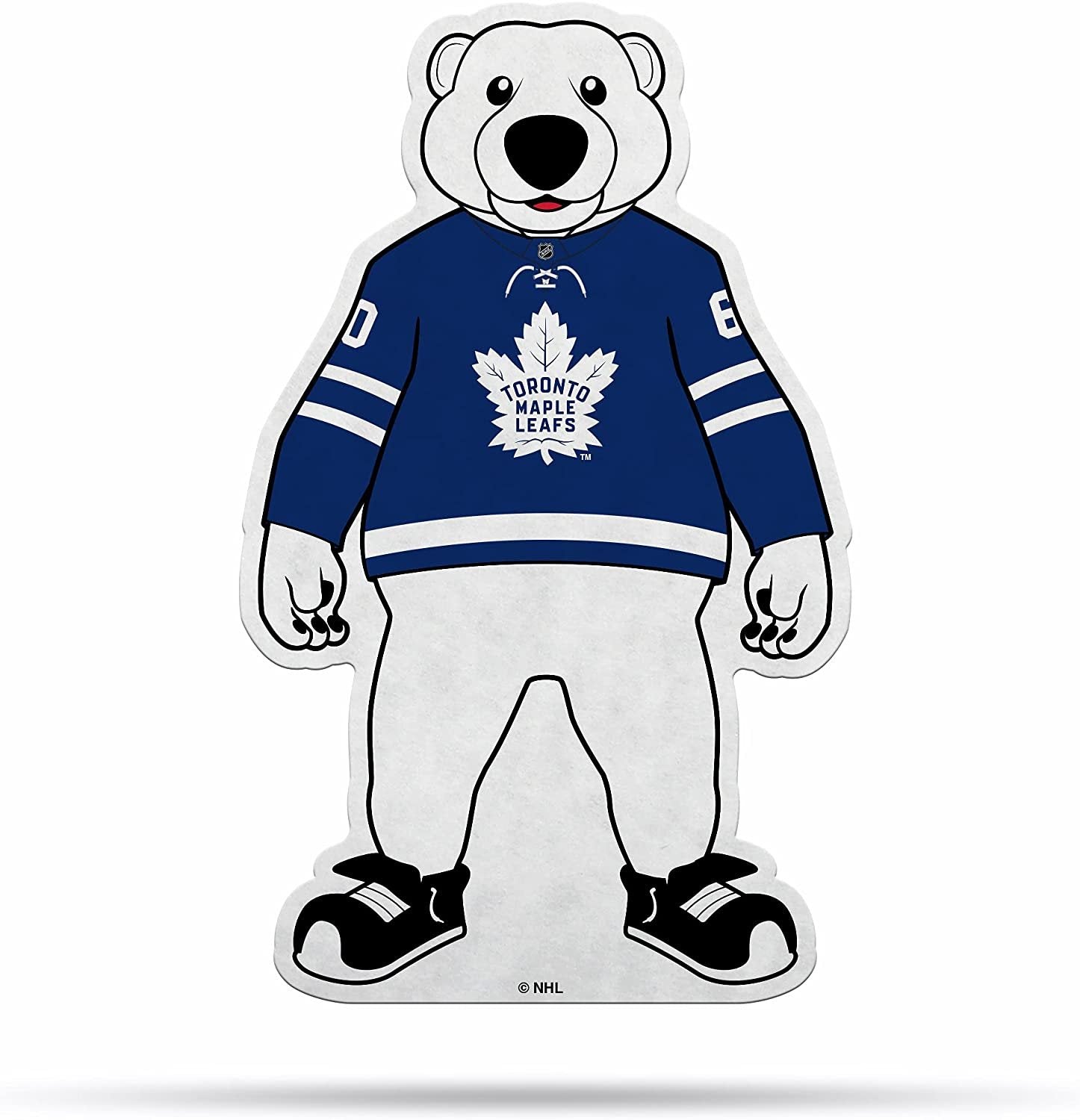 Toronto Maple Leafs MASCOT Design Pennant Soft Felt 18 Inch