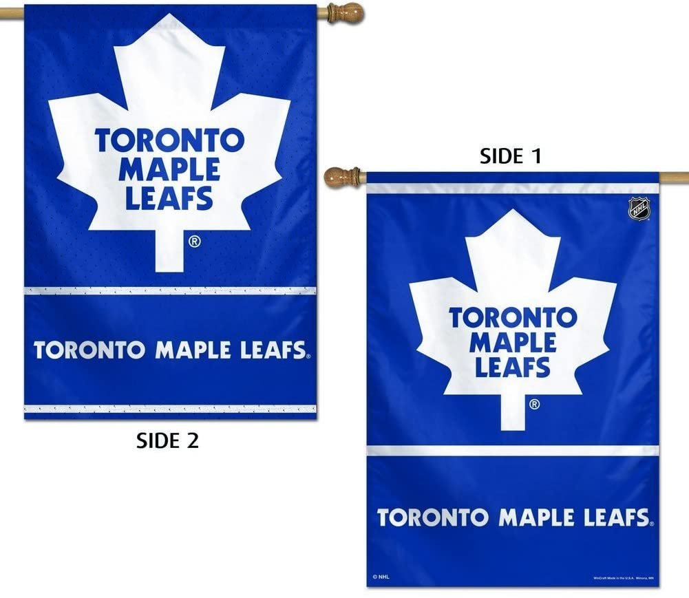 Toronto Maple Leafs Premium 2-Sided Banner House Flag, Outdoor Use, 28x40 Inch