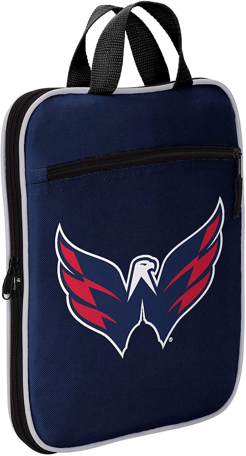 Washington Capitals Premium Duffel Bag Steal Design 28x11x12 Inch, Fold Up Zipper Design