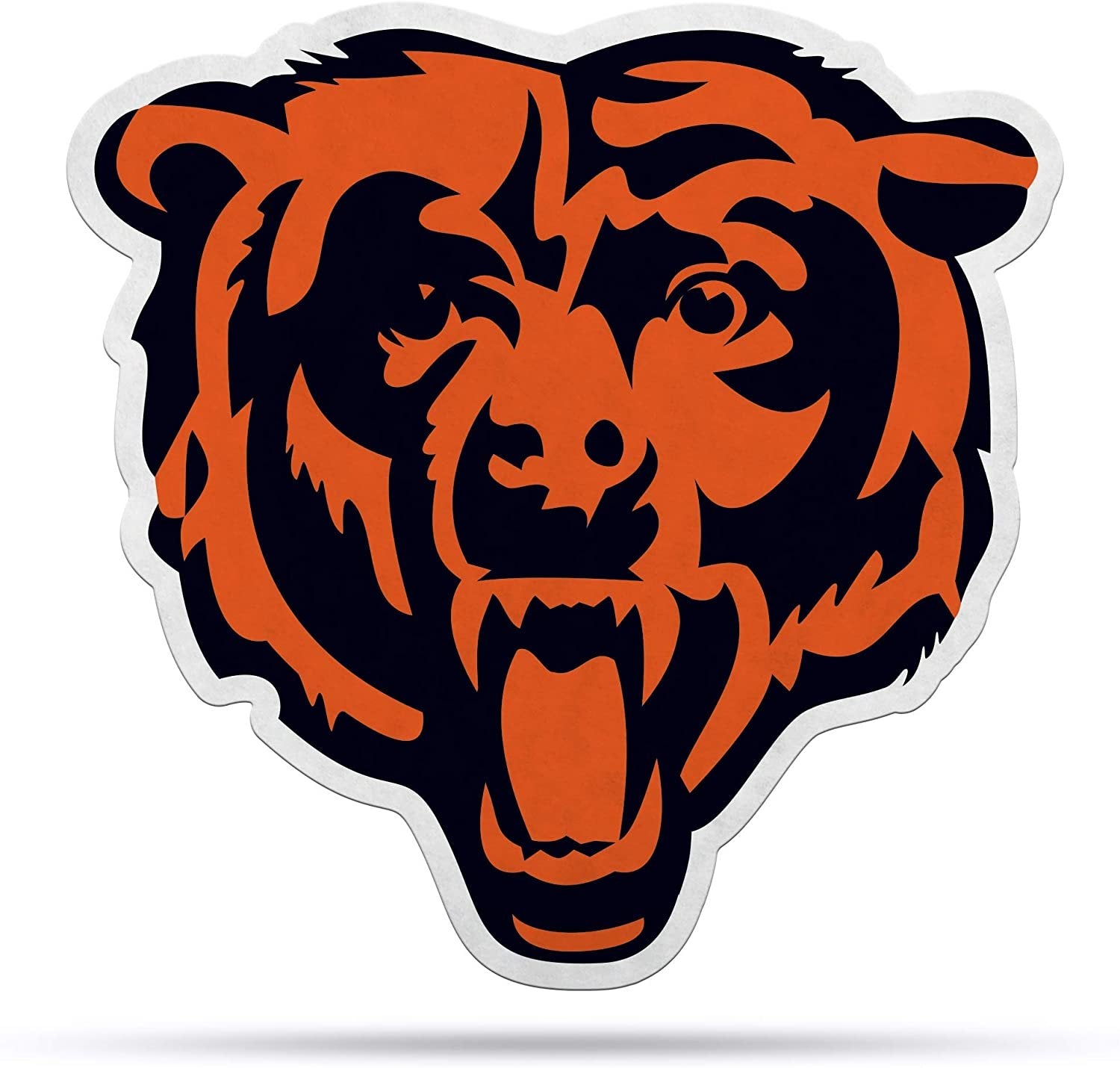 Chicago Bears Pennant Primary Logo 18 Inch Soft Felt