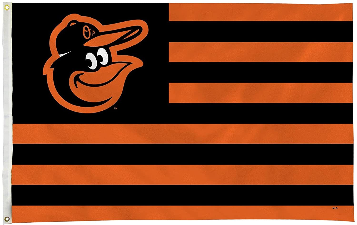 Baltimore Orioles Flag Banner Country Design 3x5 Premium with Metal Grommets Outdoor House Baseball