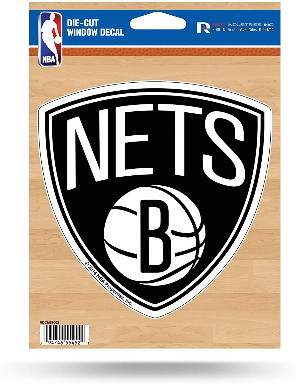 Brooklyn Nets 5 Inch Decal Sticker Die Cut Flat Vinyl