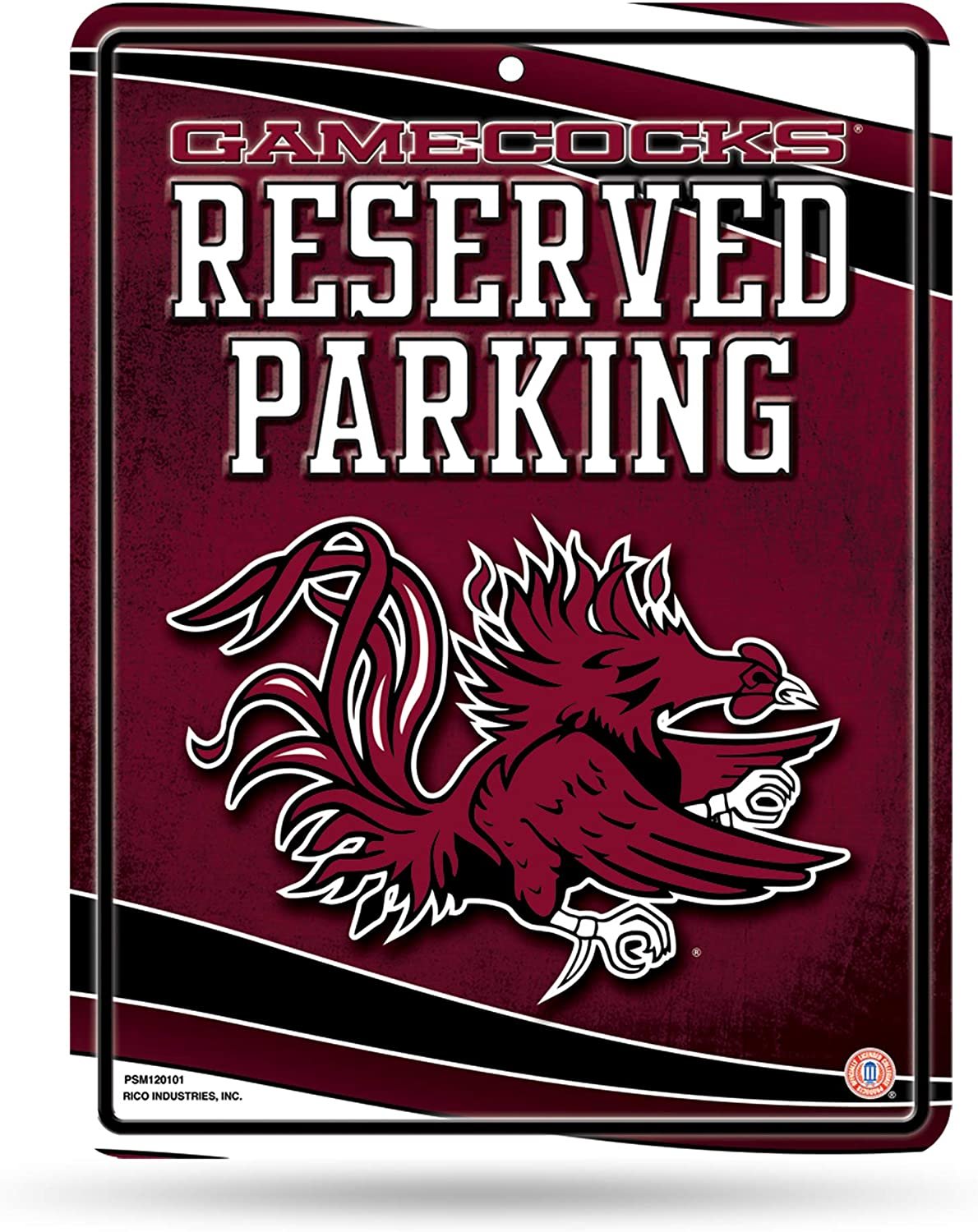 South Carolina Gamecocks Metal Parking Sign