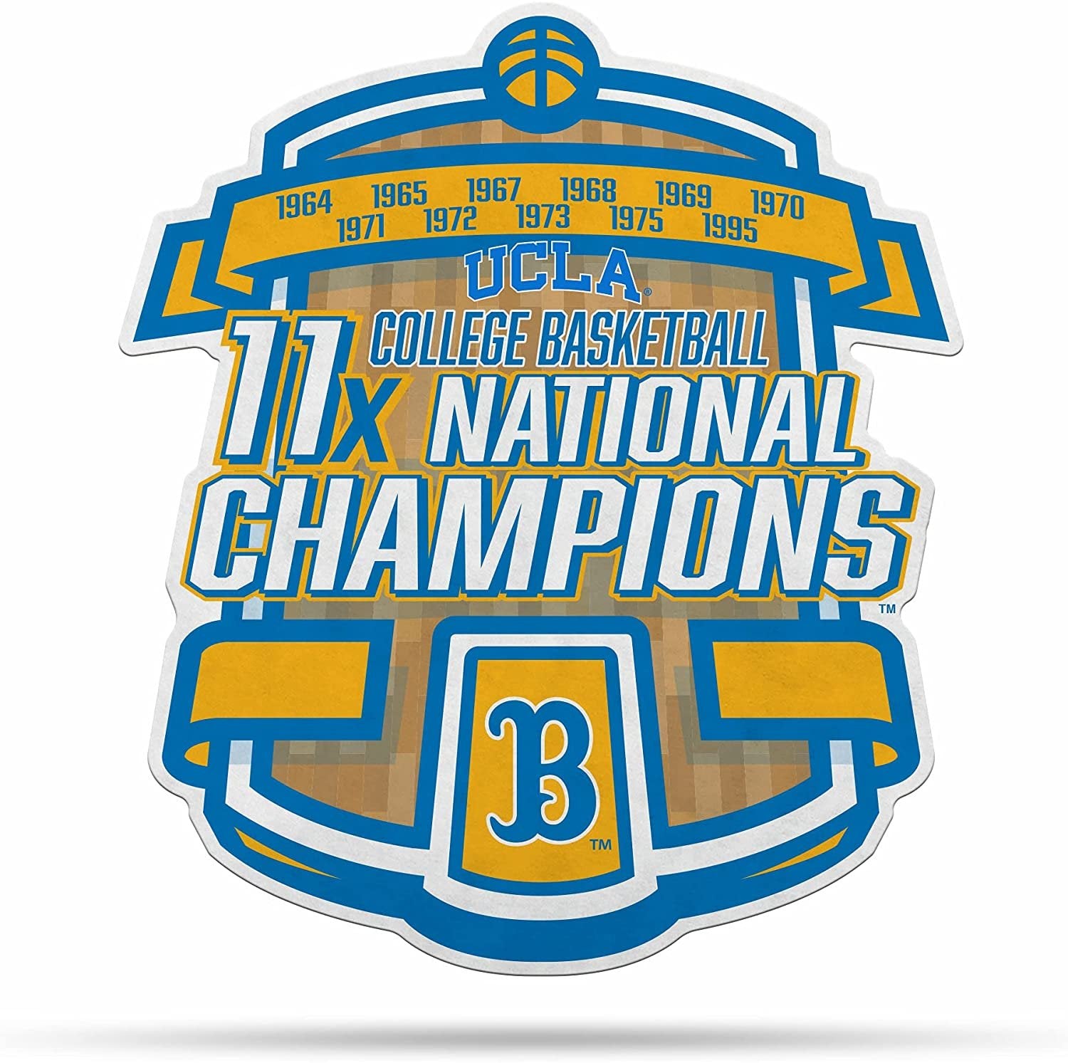 UCLA Bruins 11X Champions Pennant 18 Inch Soft Felt University of