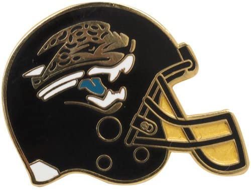 Jacksonville Jaguars Helmet Premium Metal Pin, Lapel Hat Tie, Push Pin Backing