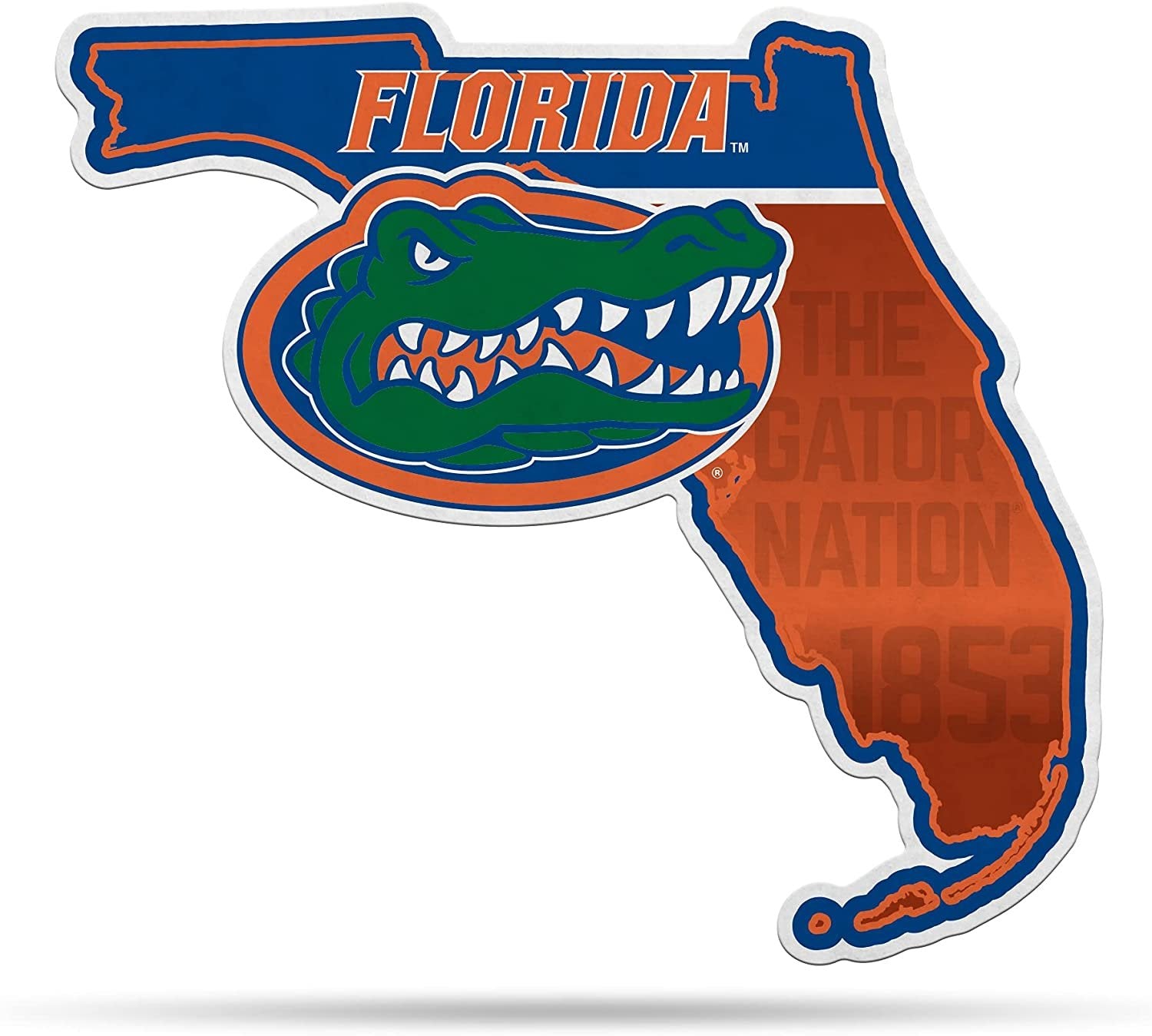 Florida Gators Pennant State Shape 18 Inch Soft Felt University of