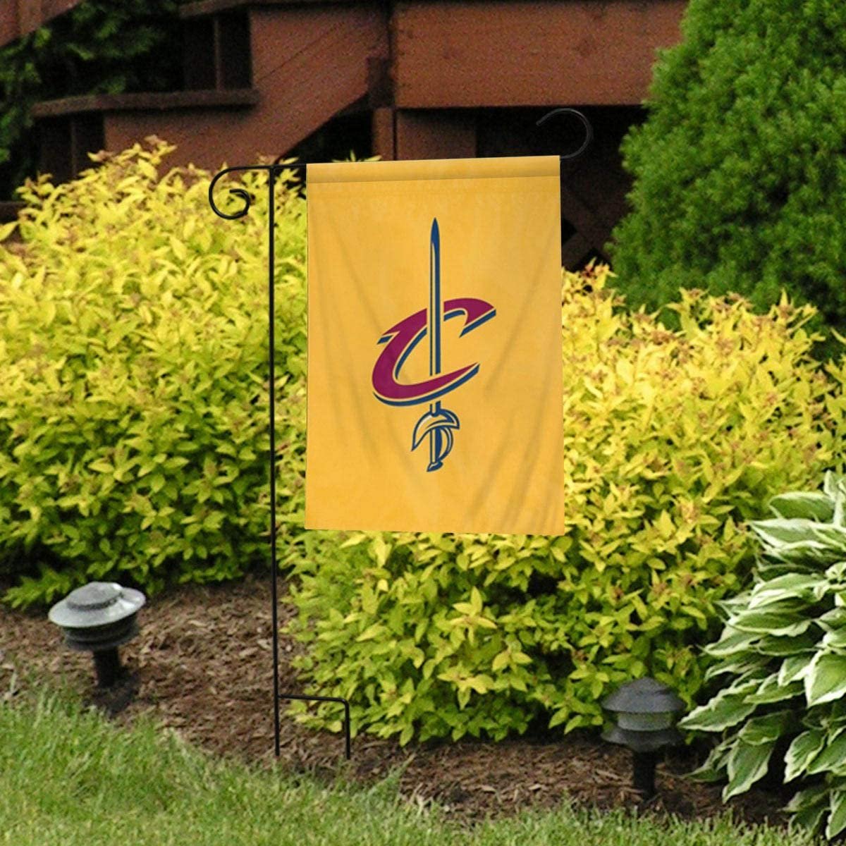 Cleveland Cavaliers Premium Garden Flag Banner Applique Embroidered 10.5x15 Inch