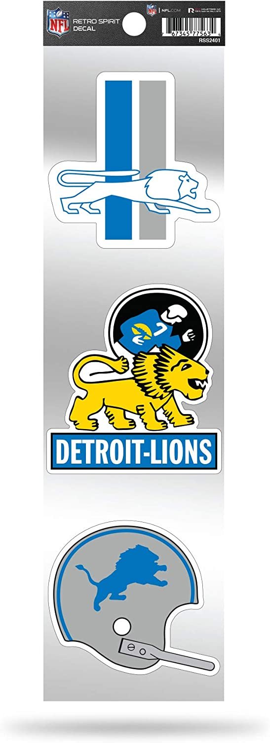 Detroit Lions Retro Spirit Decals