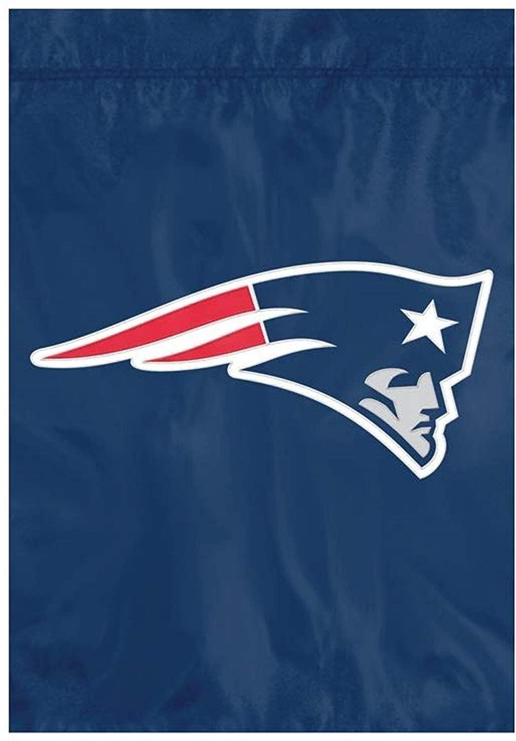 New England Patriots Premium Garden Flag Banner Applique Embroidered 12.5x18 Inch