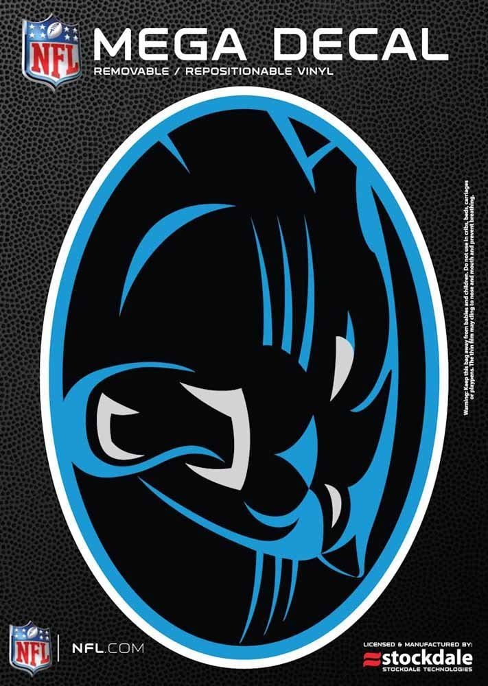 Carolina Panthers 5"x7" Mega Decal Sticker