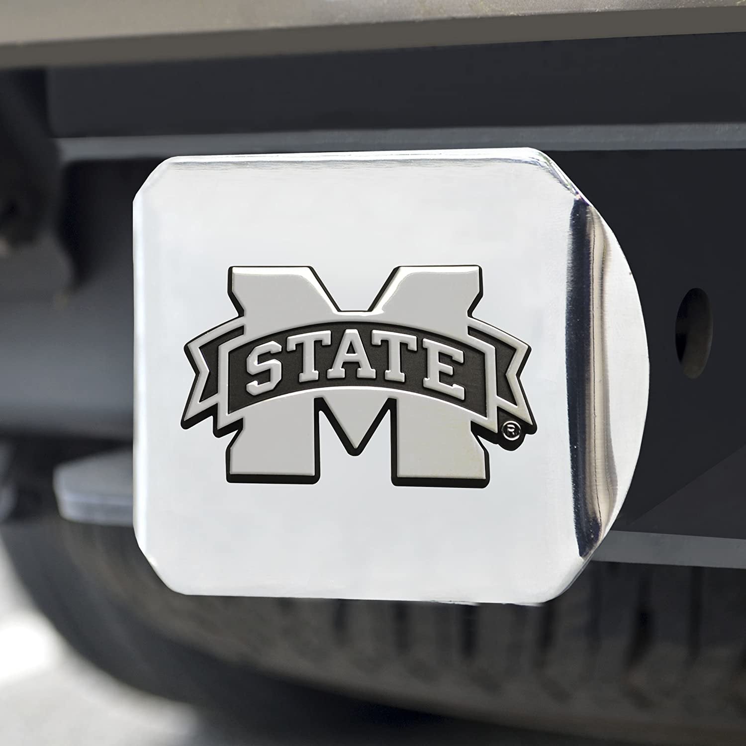 Mississippi State Bulldogs Solid Metal Hitch Cover 2 Inch Square Type III University