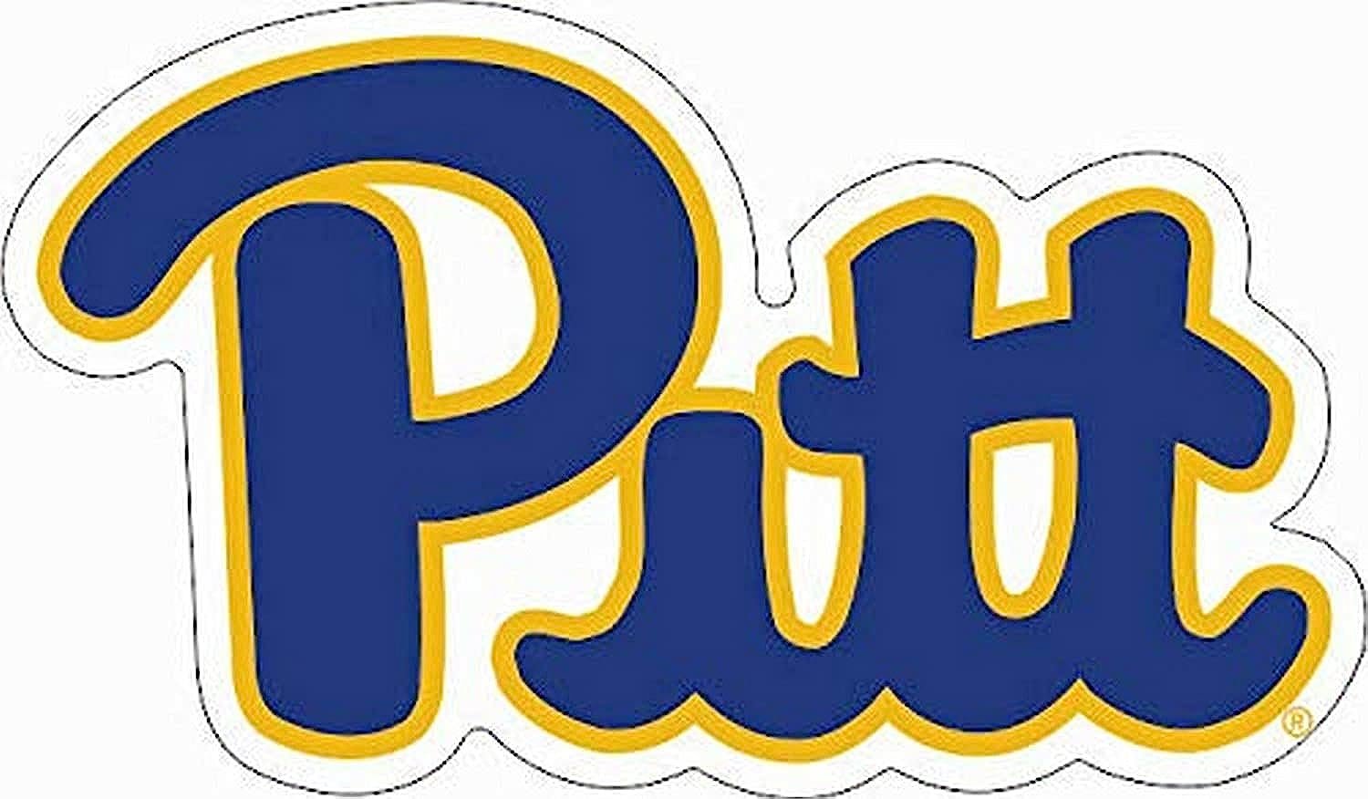 University of Pittsburgh Panthers Pitt Embossed Color Auto Emblem Aluminum Metal Raised Decal Sticker Full Adhesive Backing