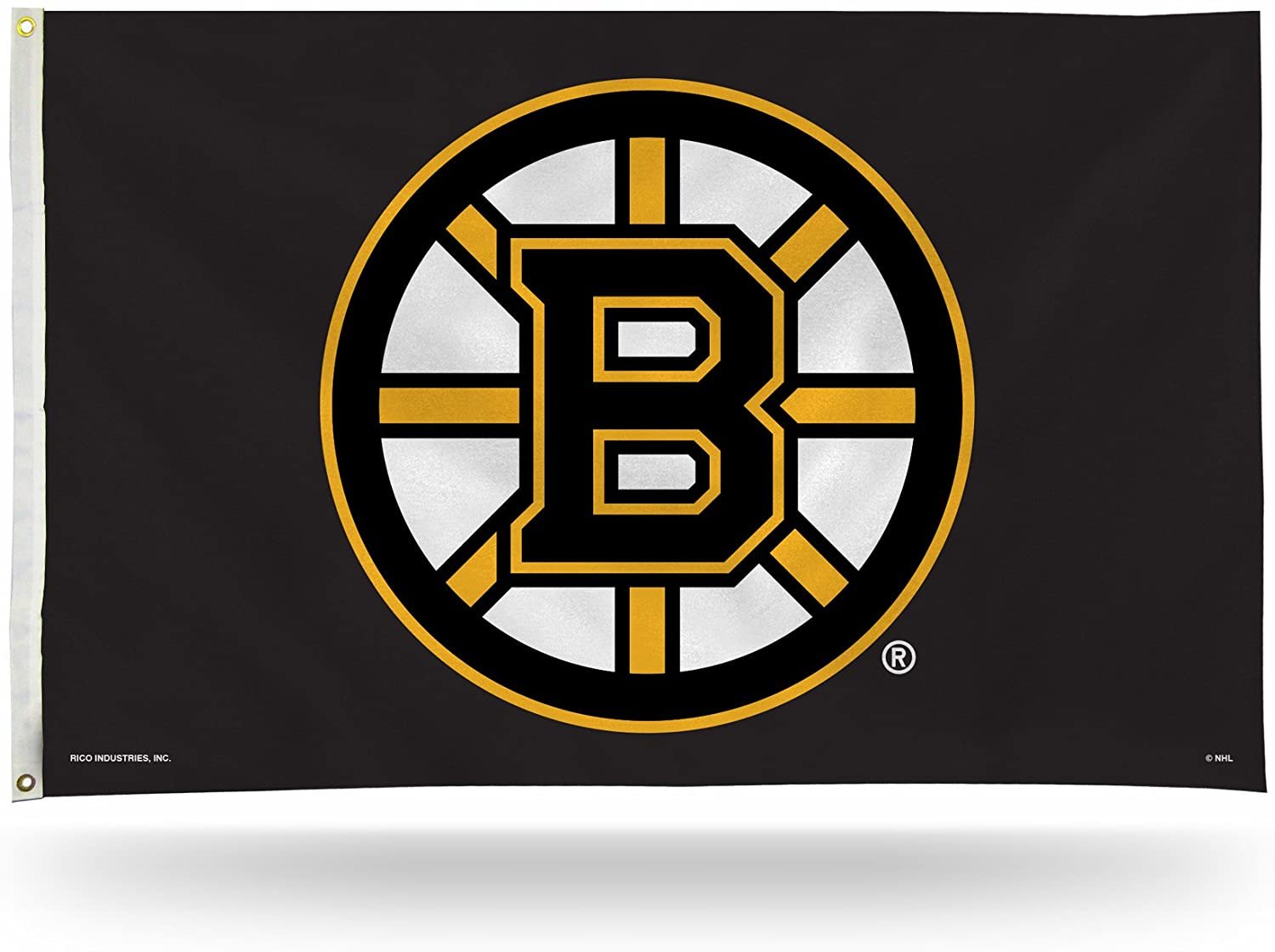 Boston Bruins Premium 3x5 Feet Flag Banner, Logo Design, Metal Grommets, Outdoor Use, Single Sided